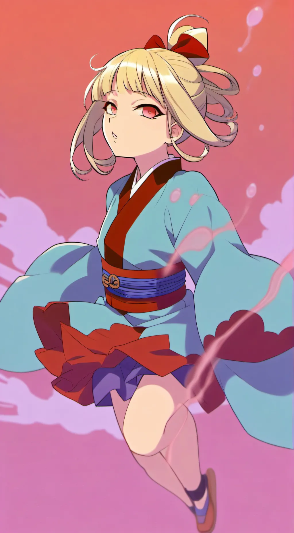 ai character: KNY hashiras meet background