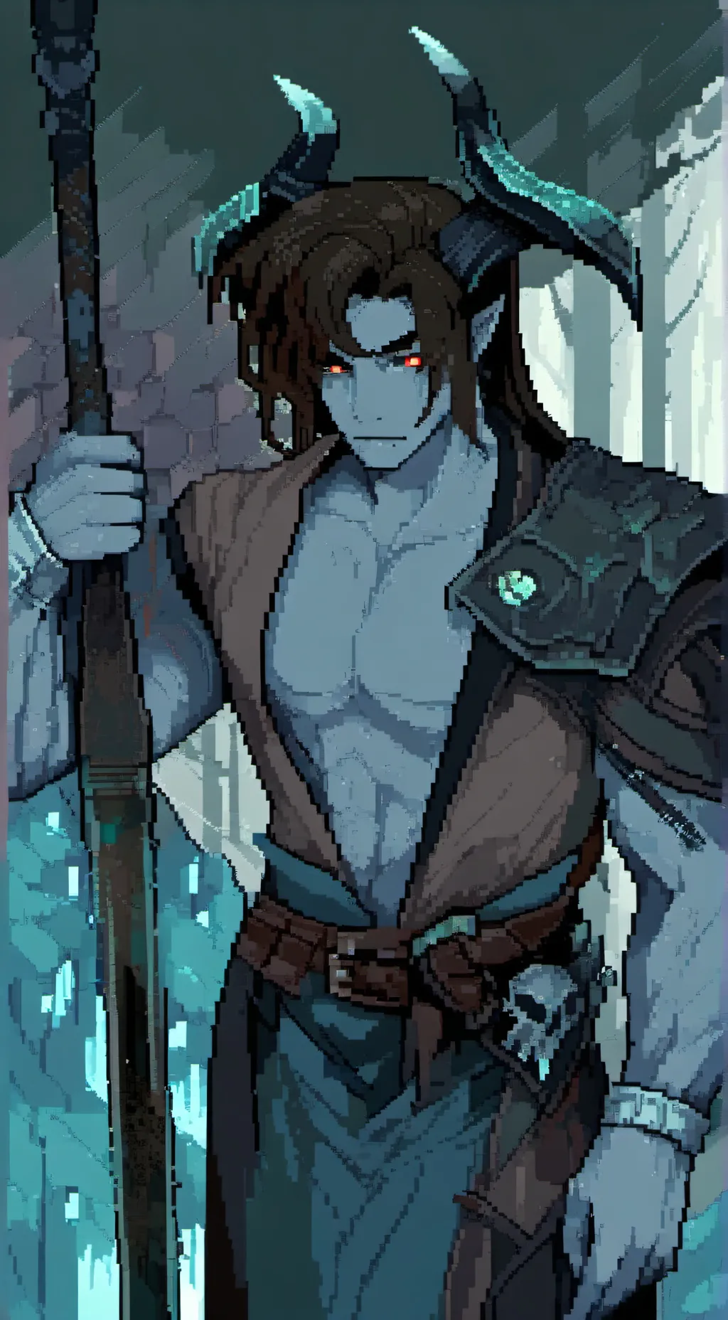 ai character: Demon background