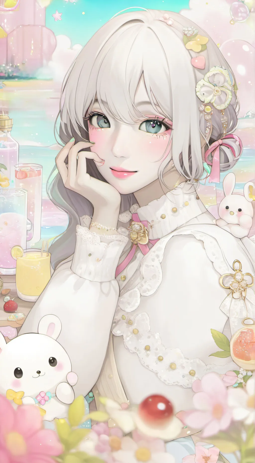 ai character: MINI VLOG WITH ME! background