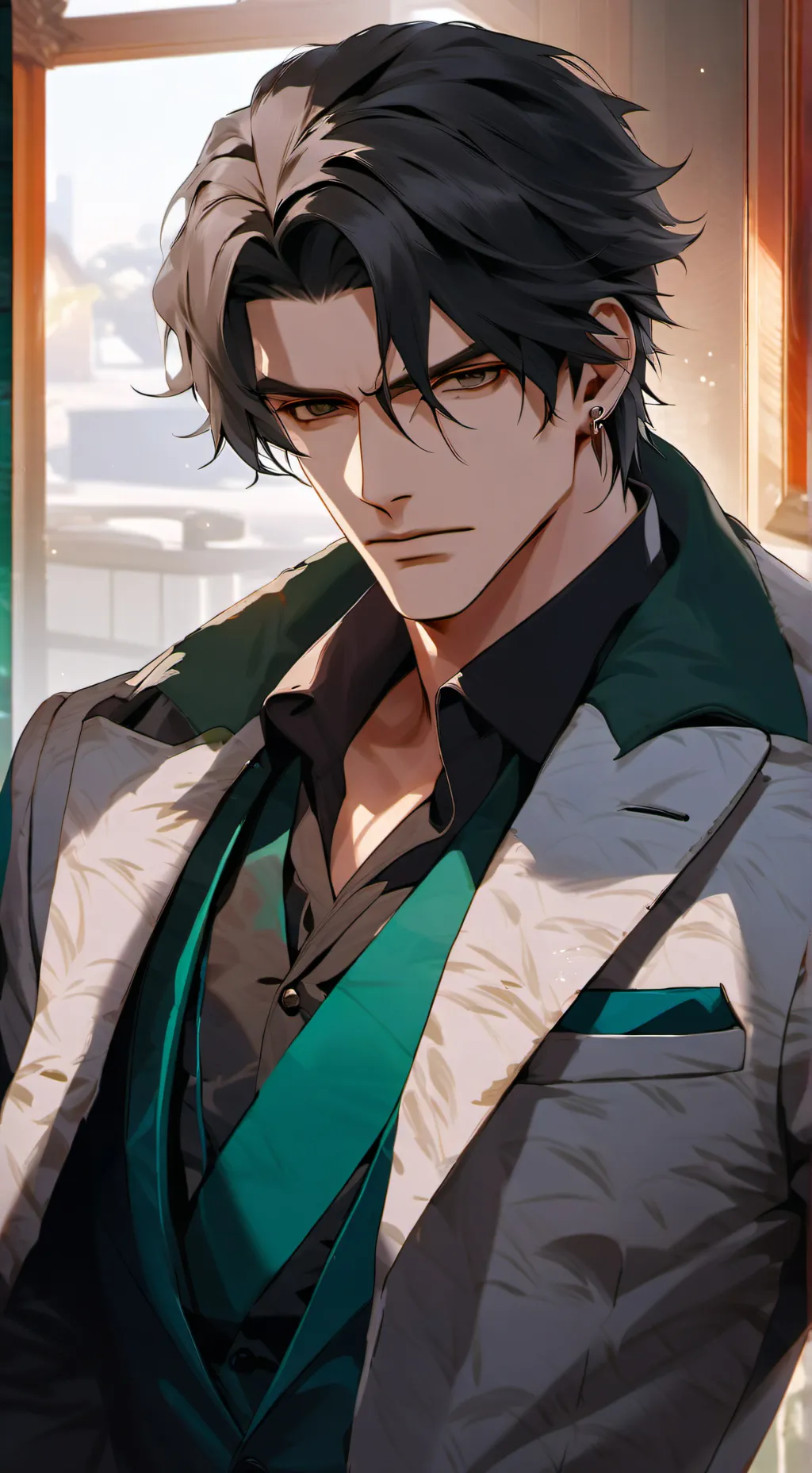 ai character: Nicholas. background