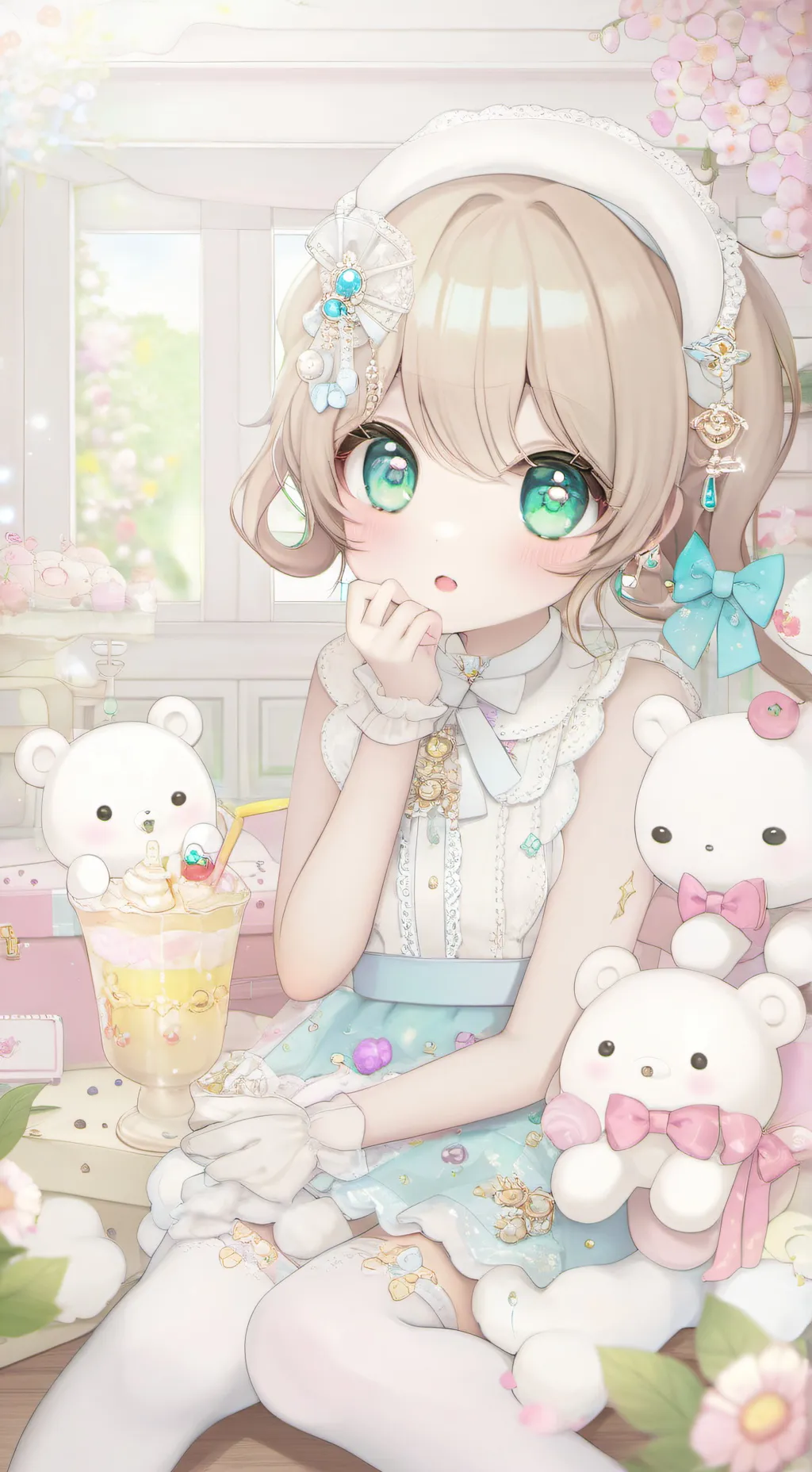 ai character: melisa background