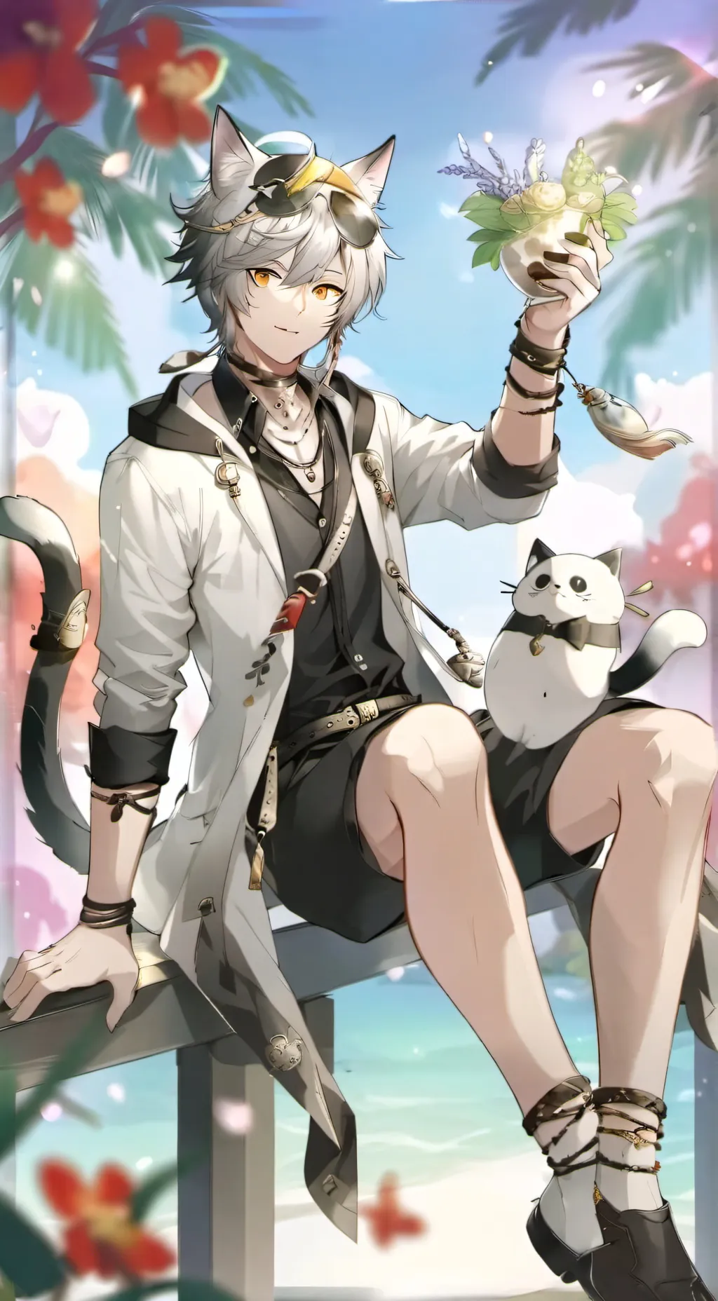 ai character: Max background