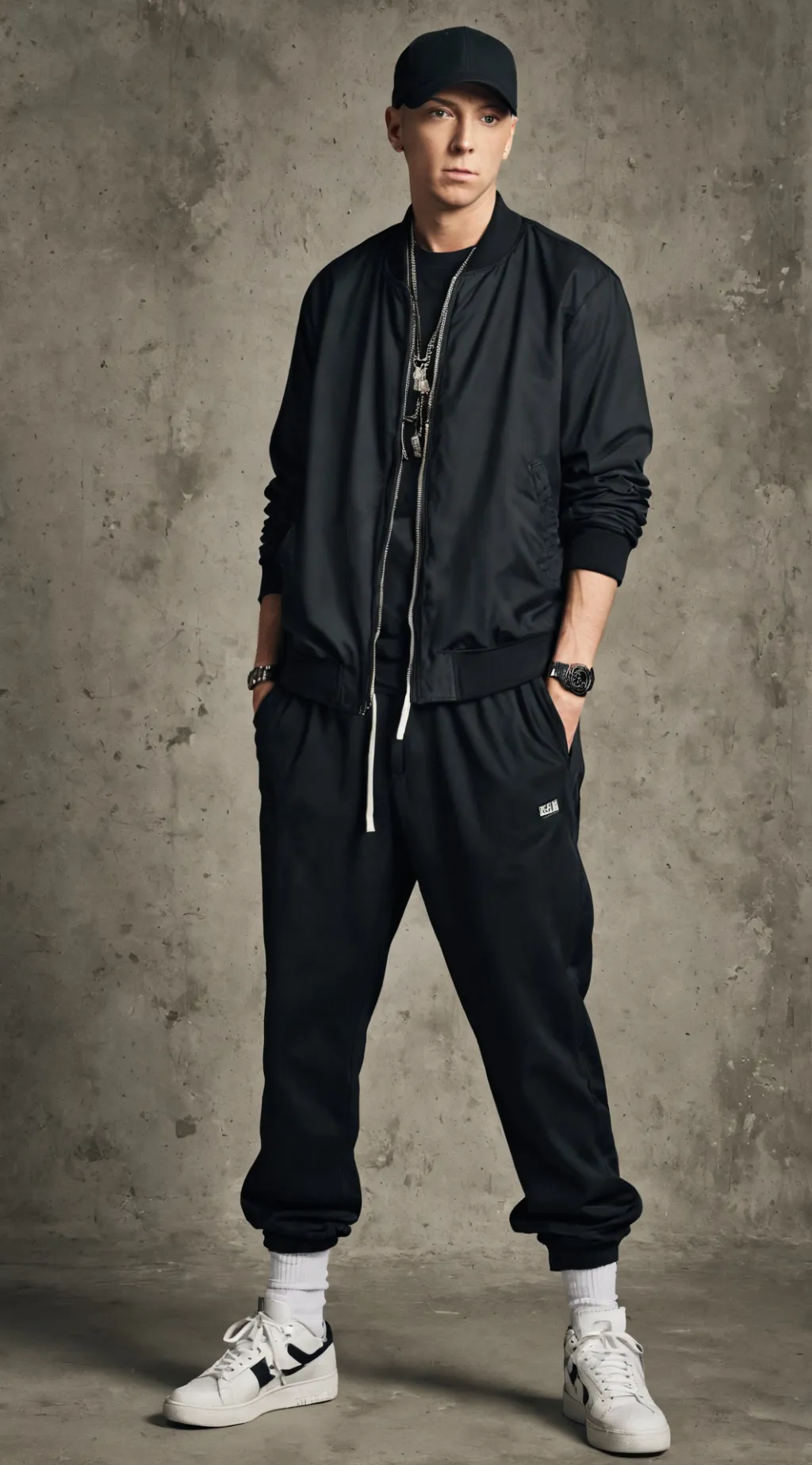 ai character: Slim shady background