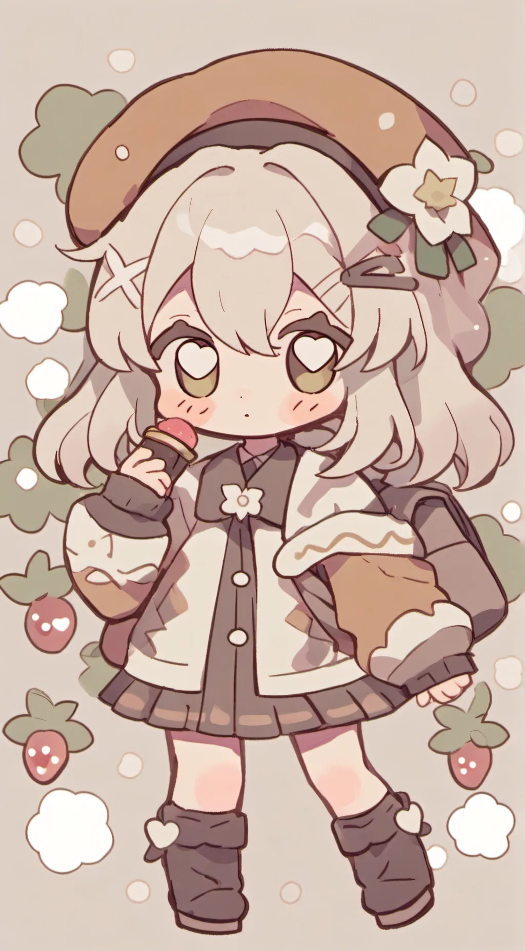 ai character: hija  bebé  background