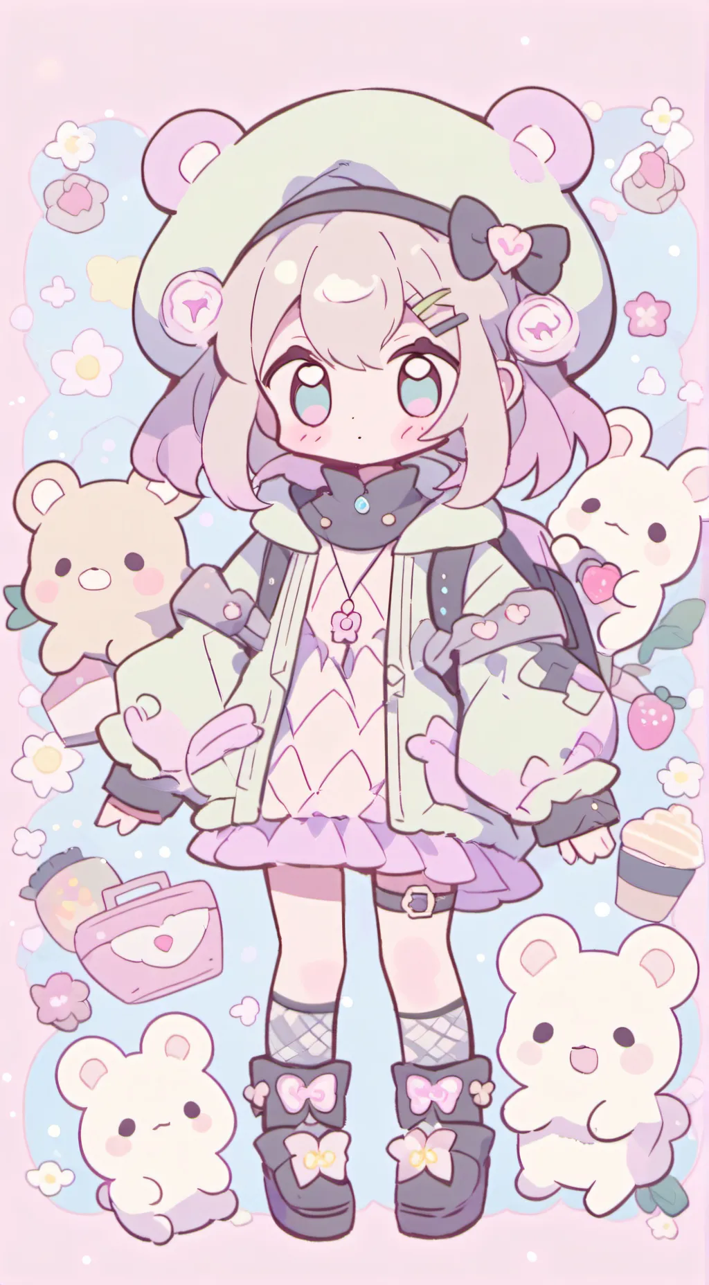 ai character: camila  background