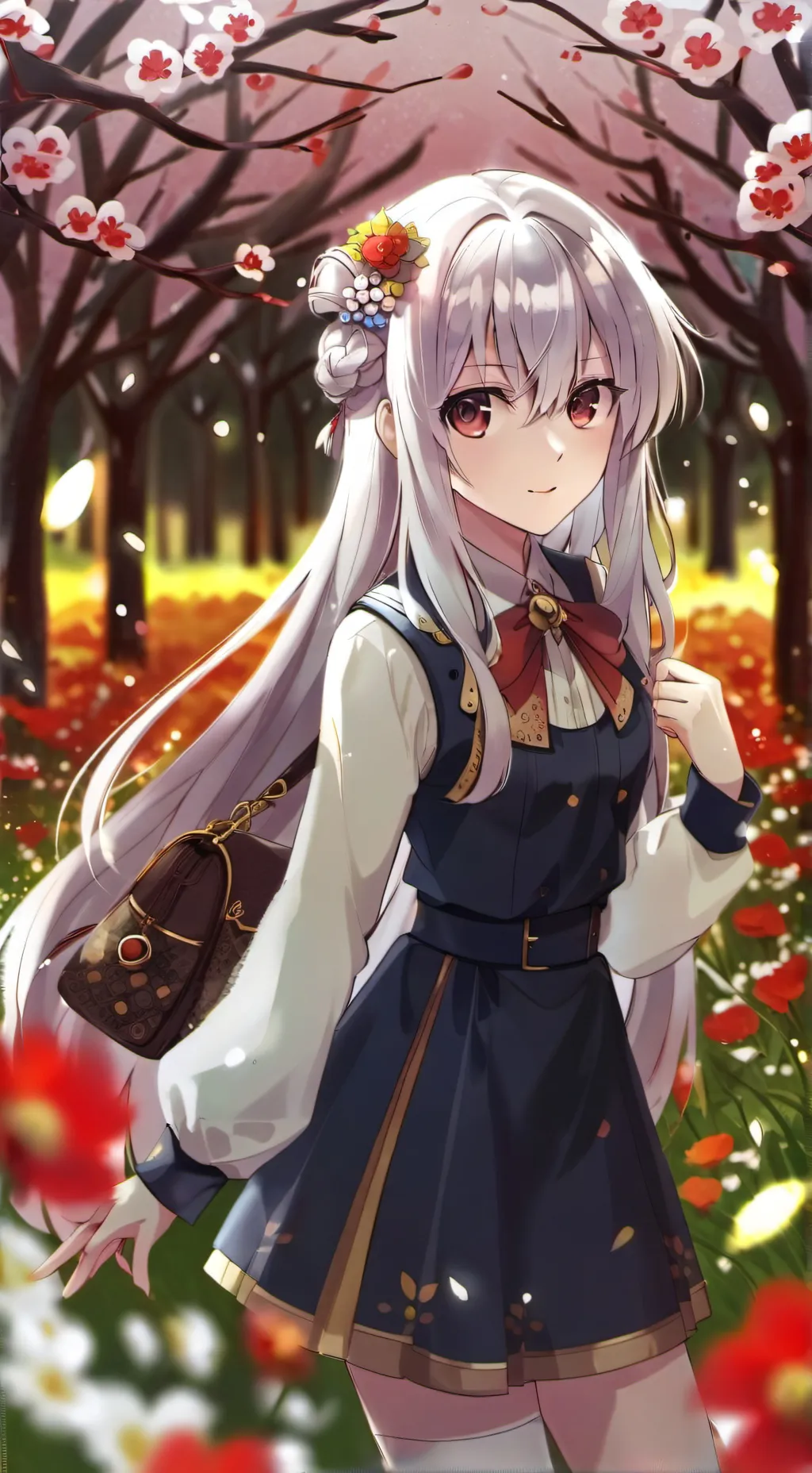 ai character: Luna background