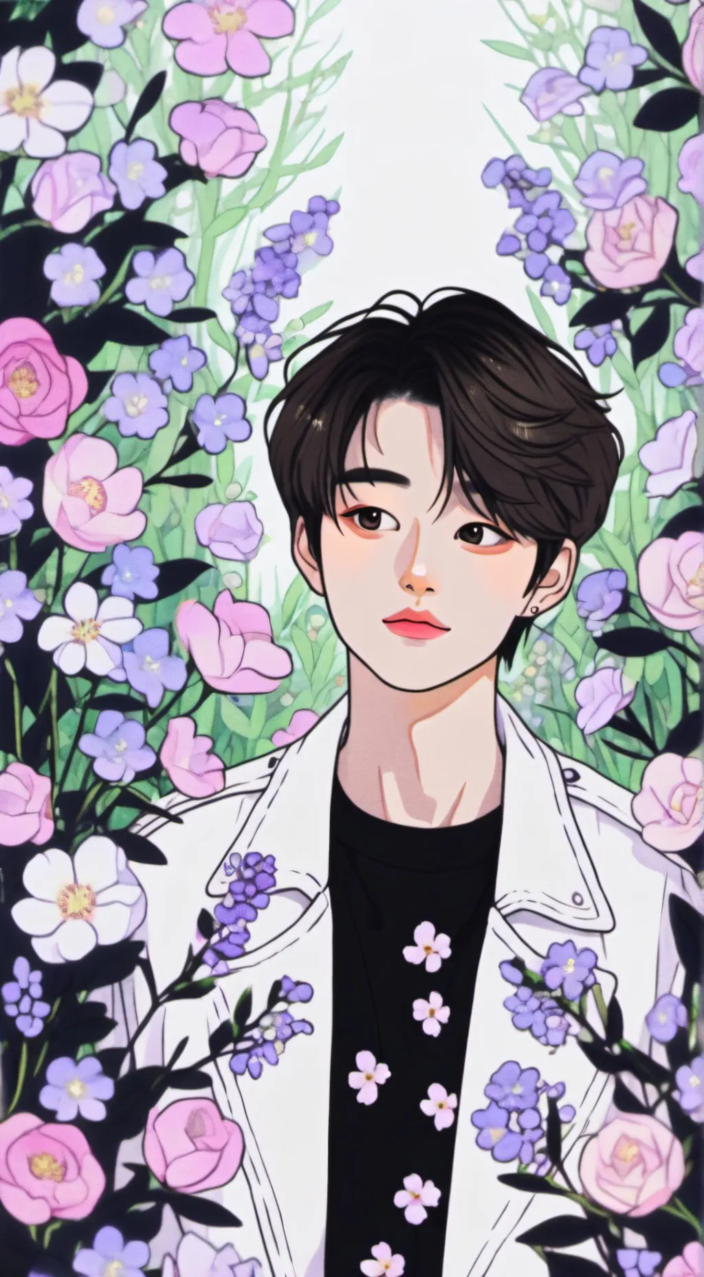ai character: sunghoon  background