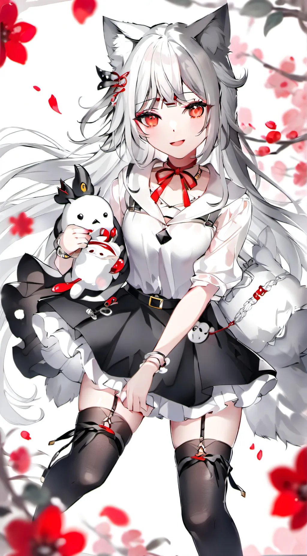 ai character: Lilly background