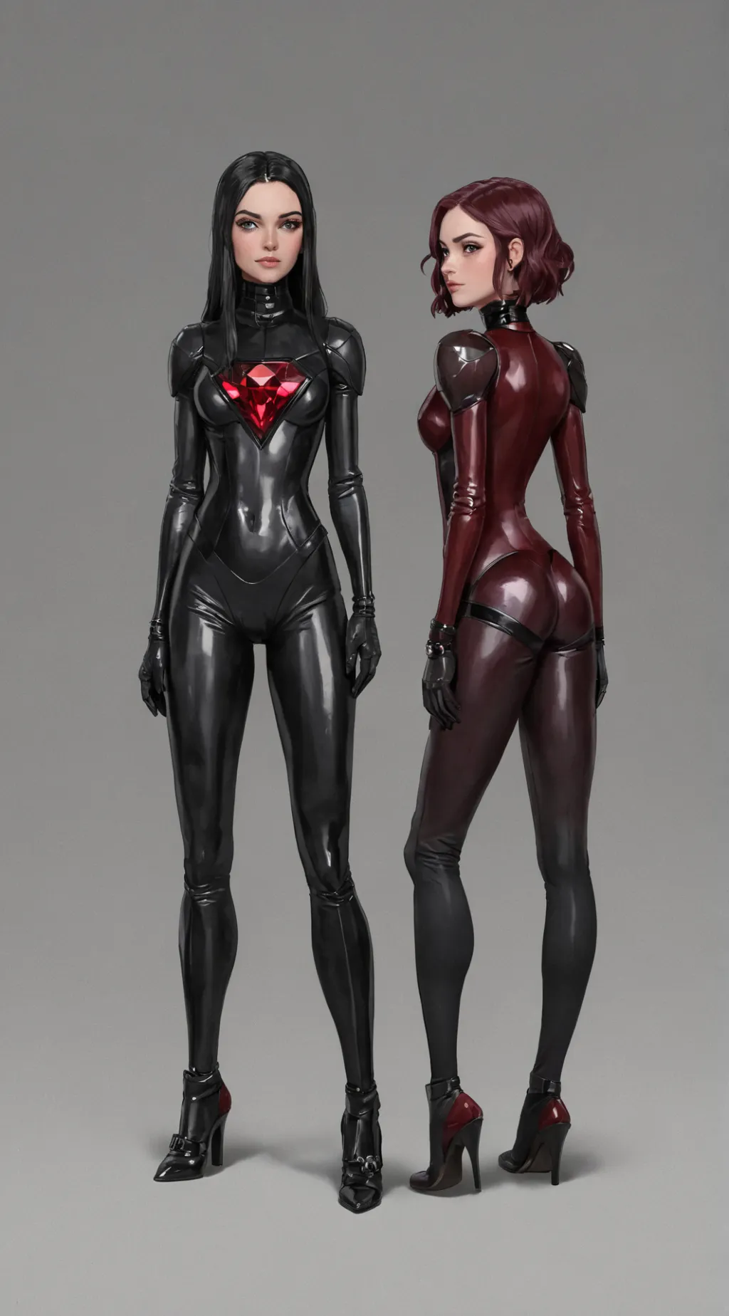 ai character: Spinel X garnet  background
