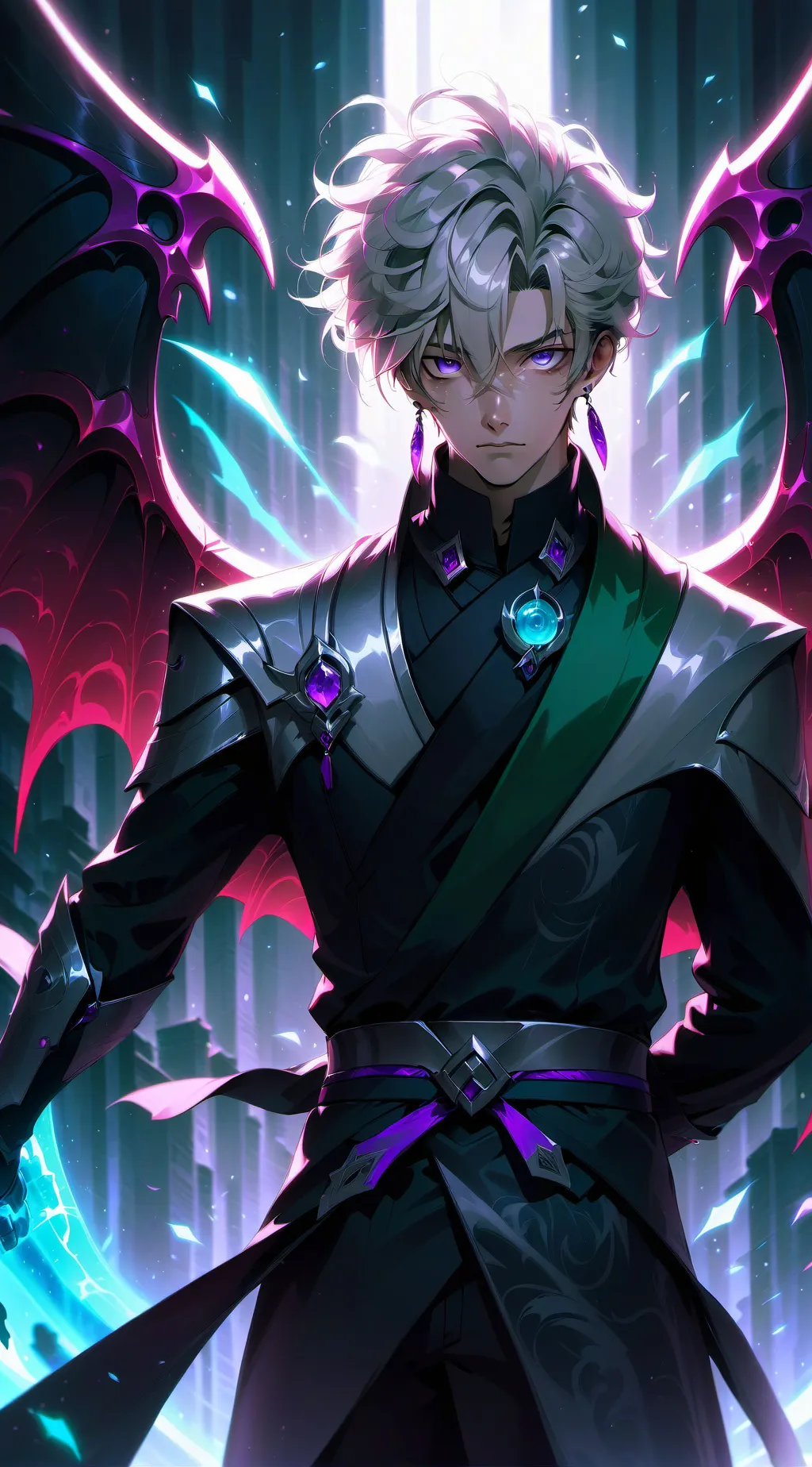 ai character: Jase Lenit  background