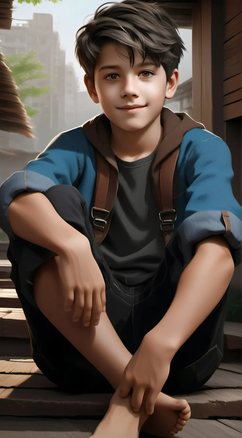 ai character: jordan kind background