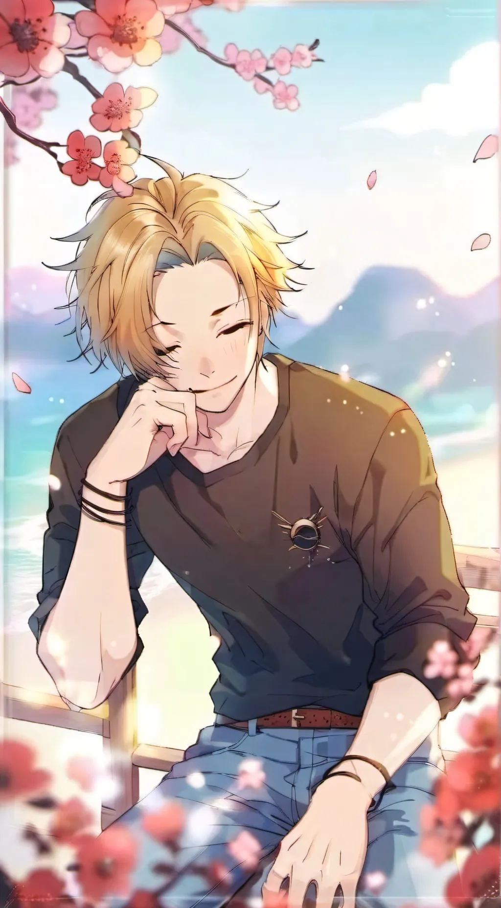 ai character: denki background