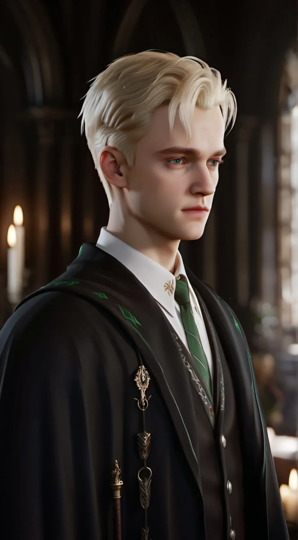ai character: Draco Malfoy background