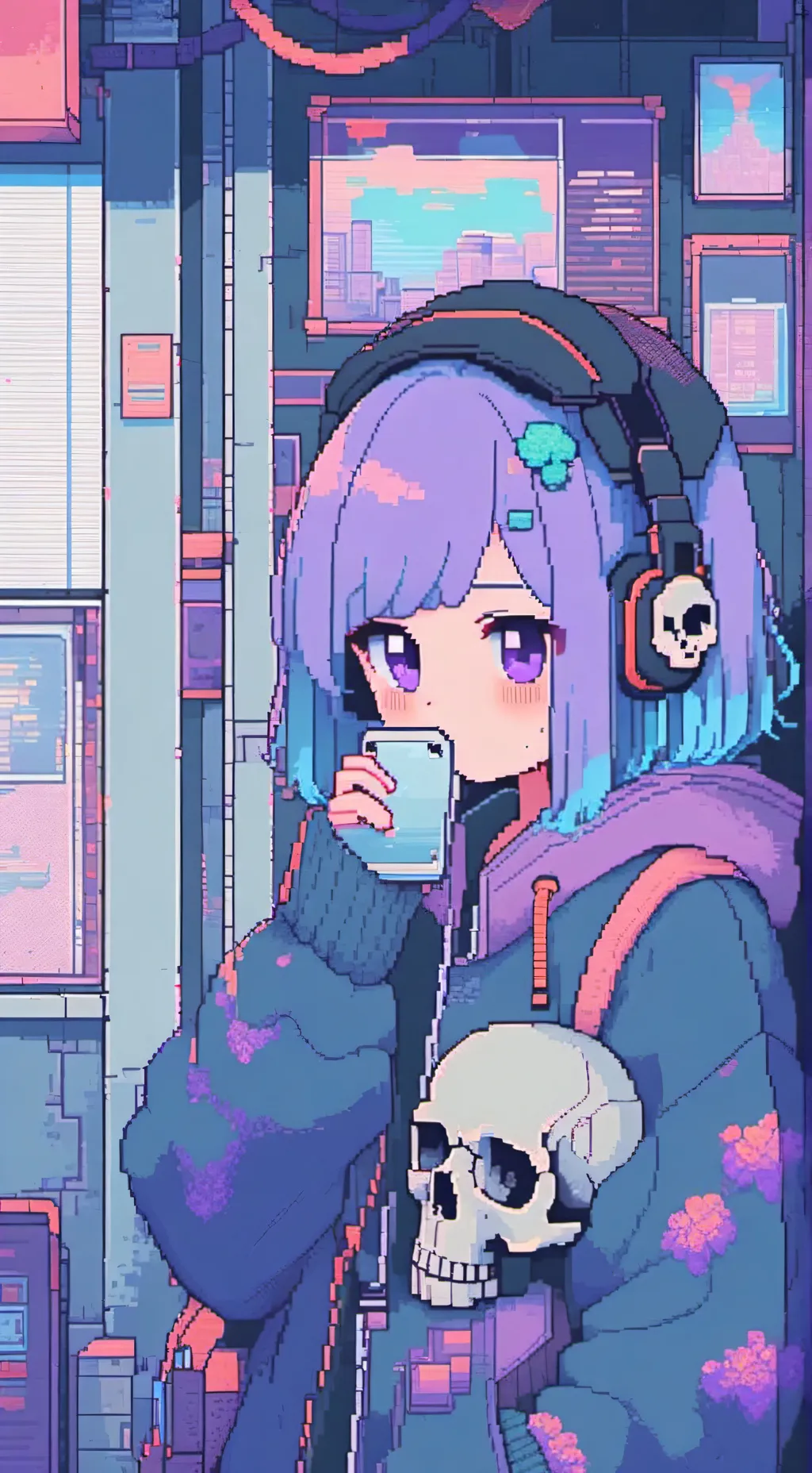 ai character: Lily  background