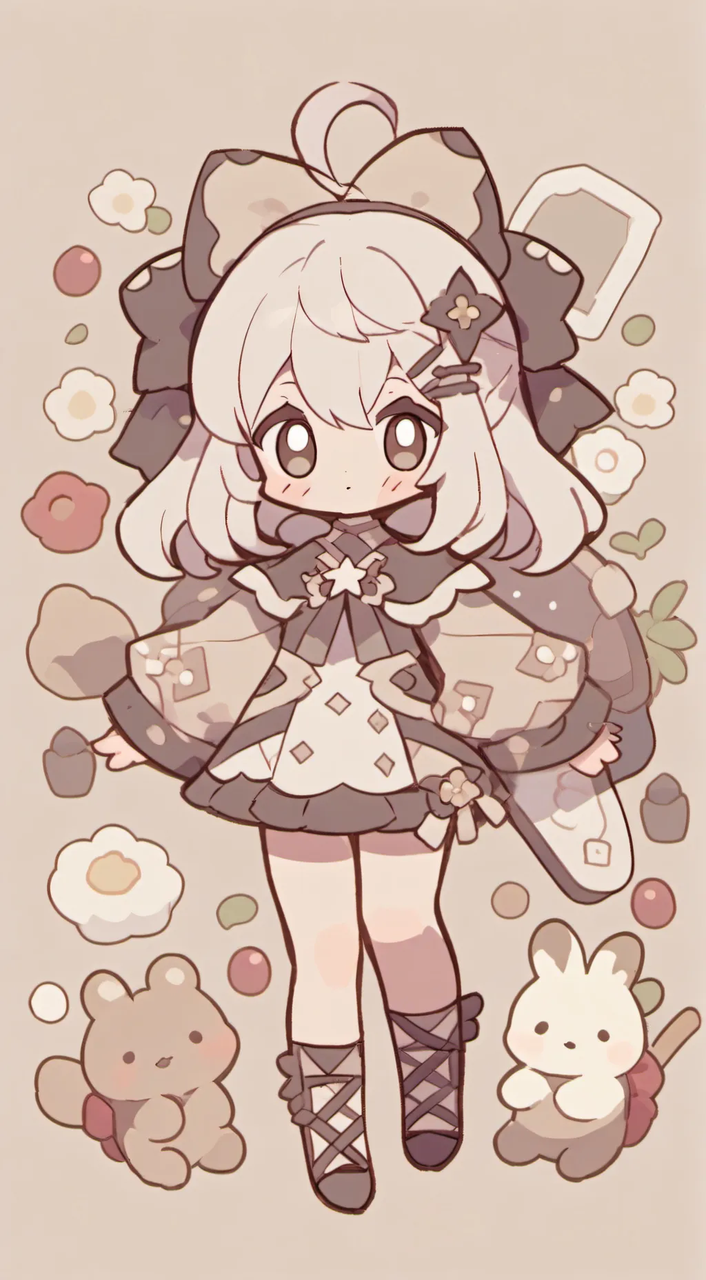 ai character: gata  background