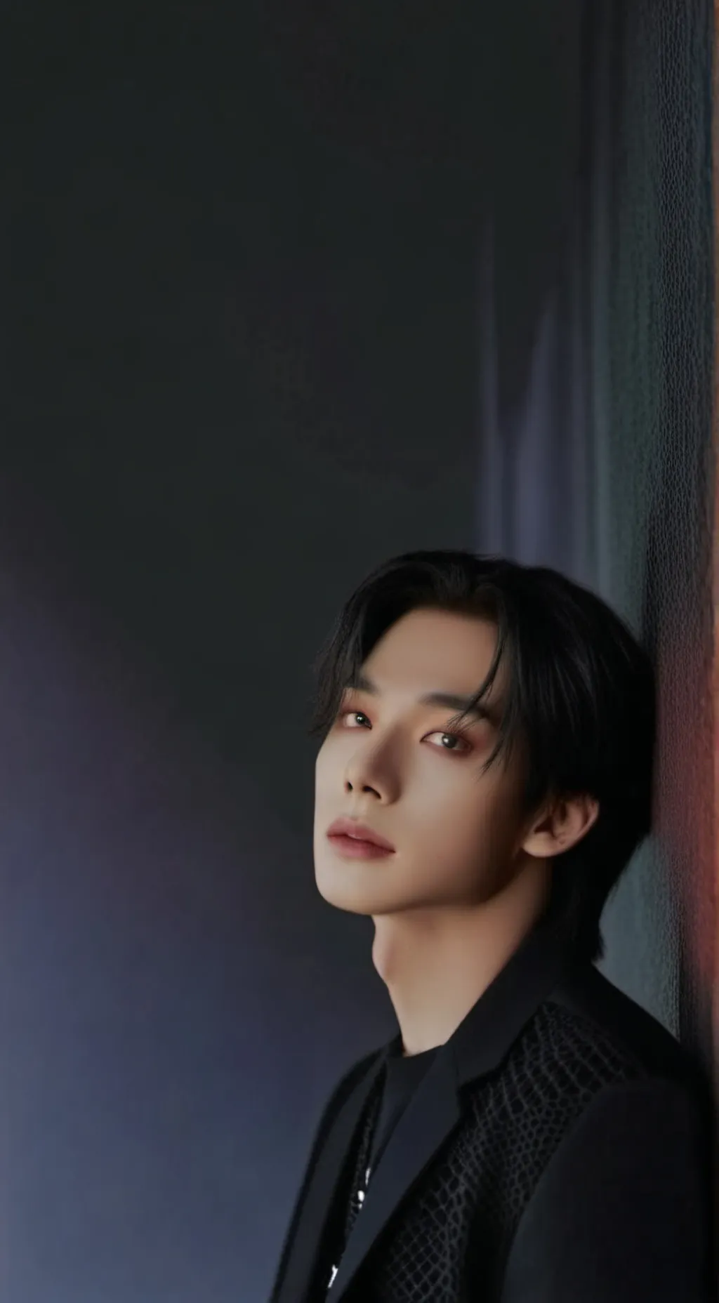 ai character: •~ hyunjin ~• background