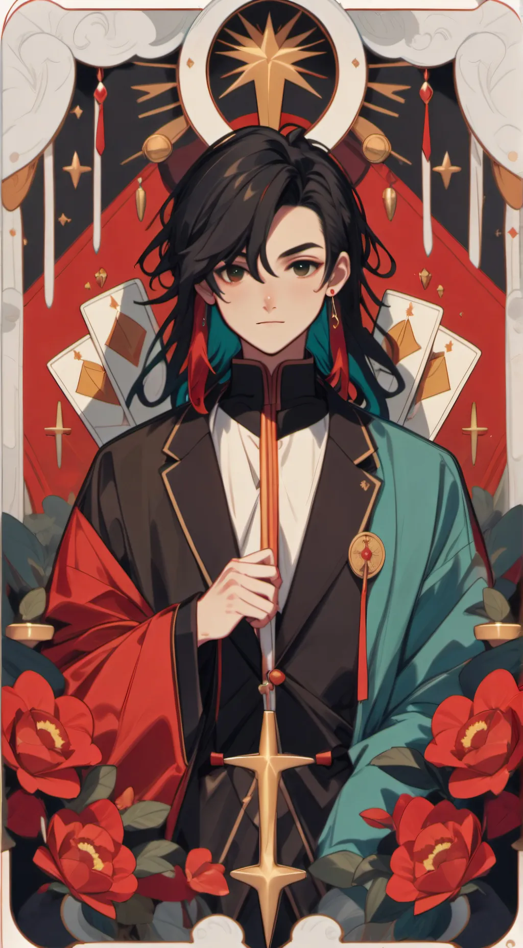 ai character: Muichiro  background