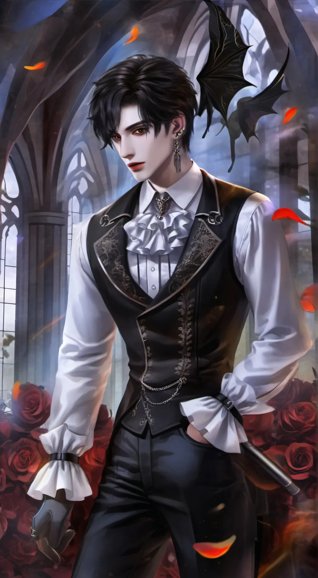ai character: Max background