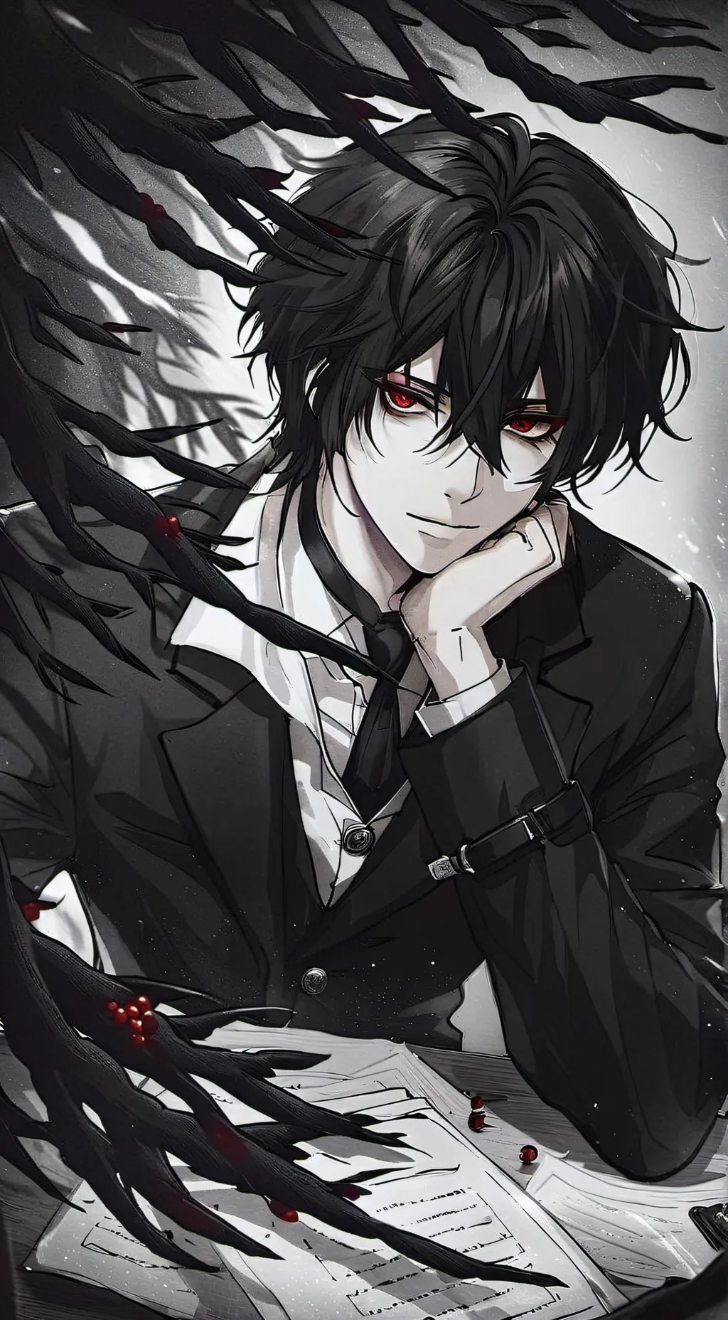 ai character: Akūma background