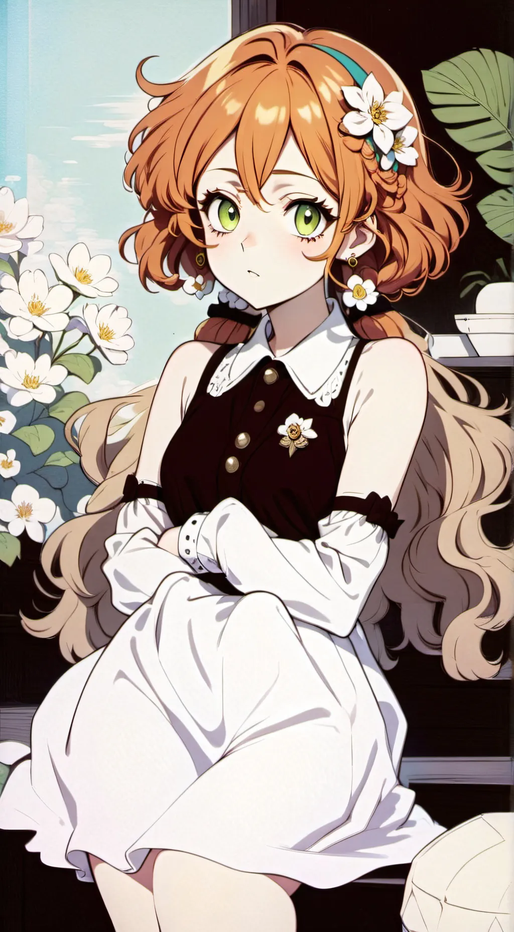 ai character: Sabrina  background