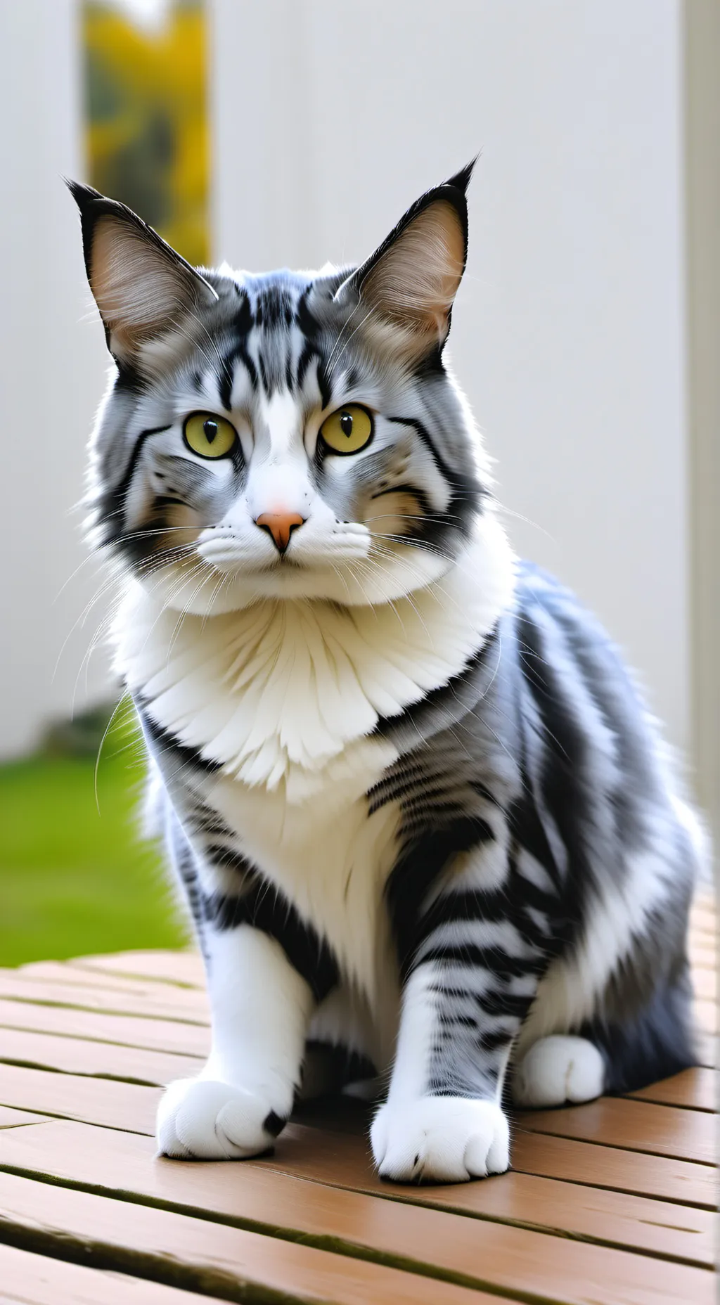 ai character: gato  background