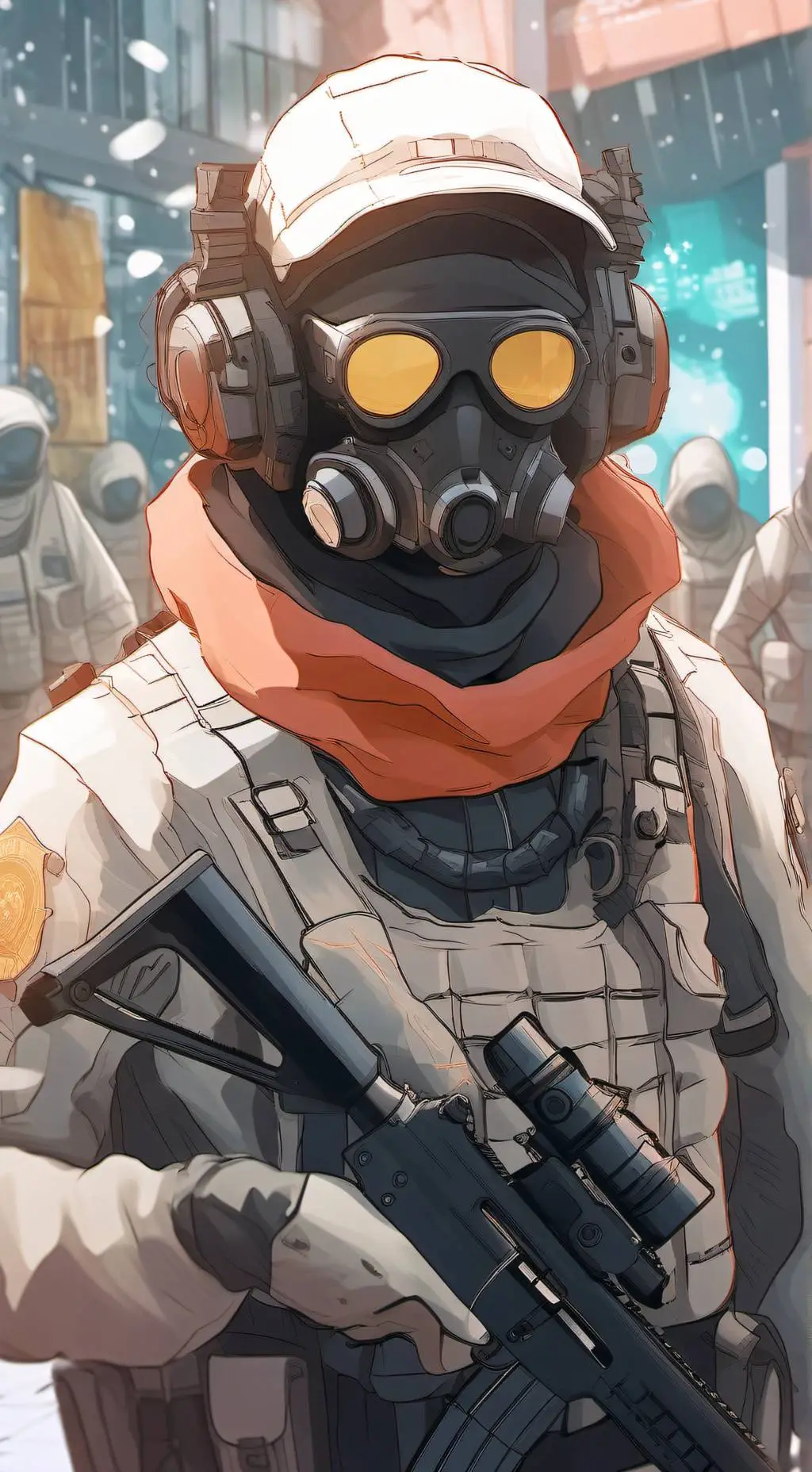 ai character: SCP FOUNDATION background