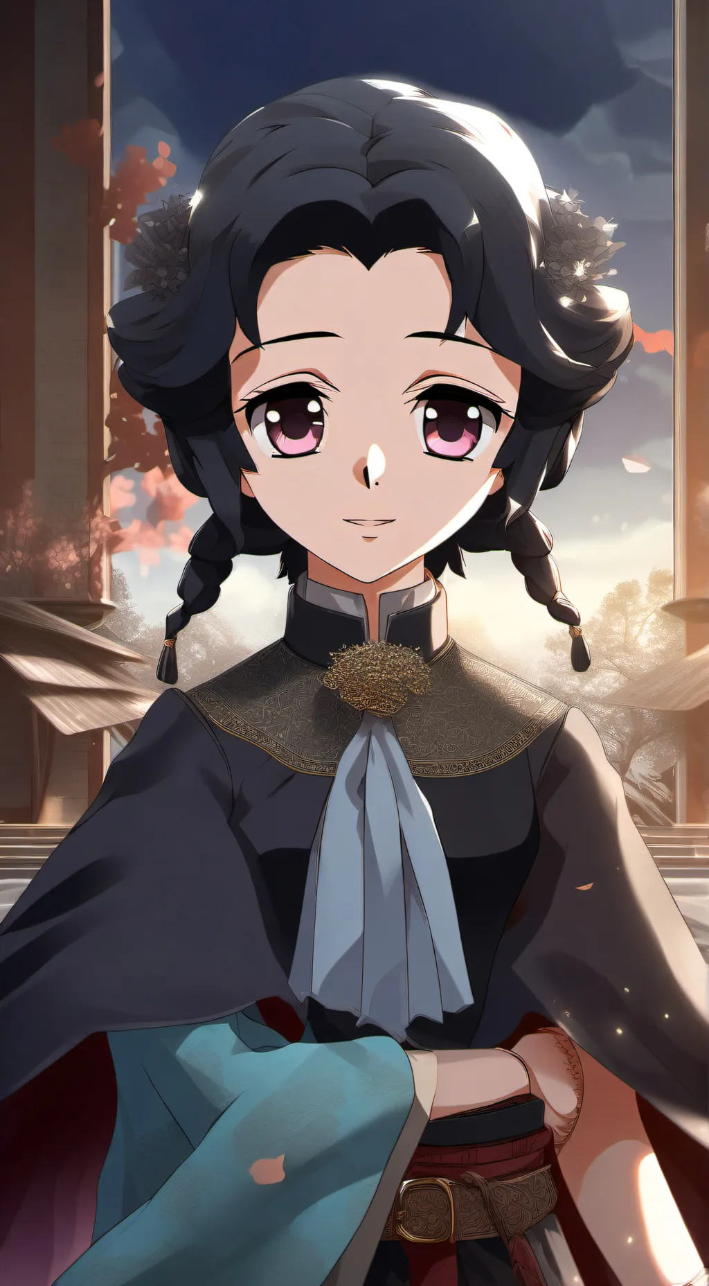 ai character: Shinobu  background
