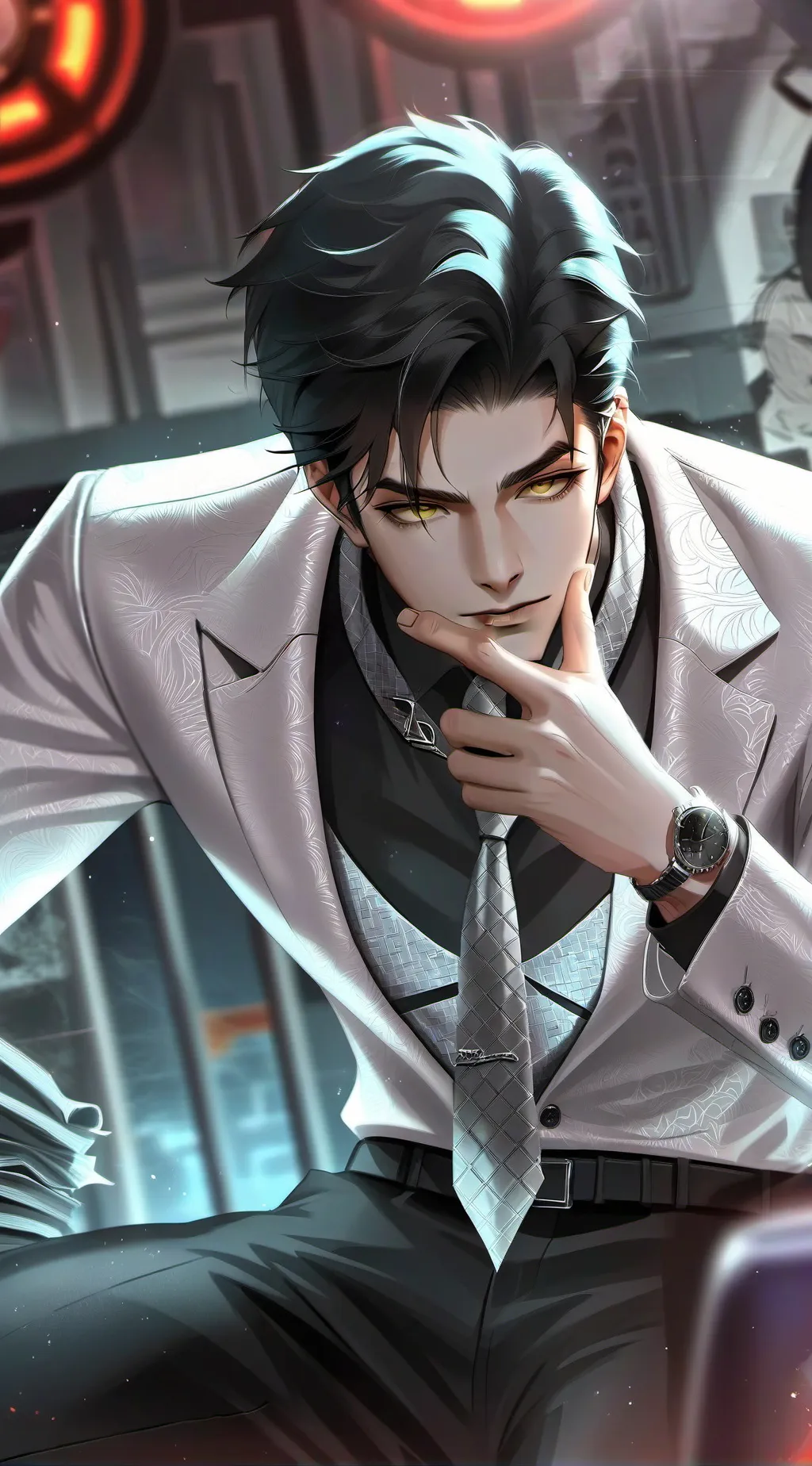 ai character: Alex background