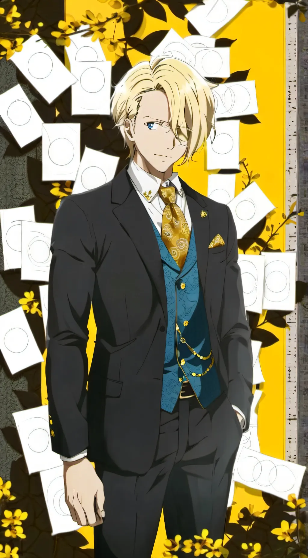 ai character: Vinsmoke Sanji background