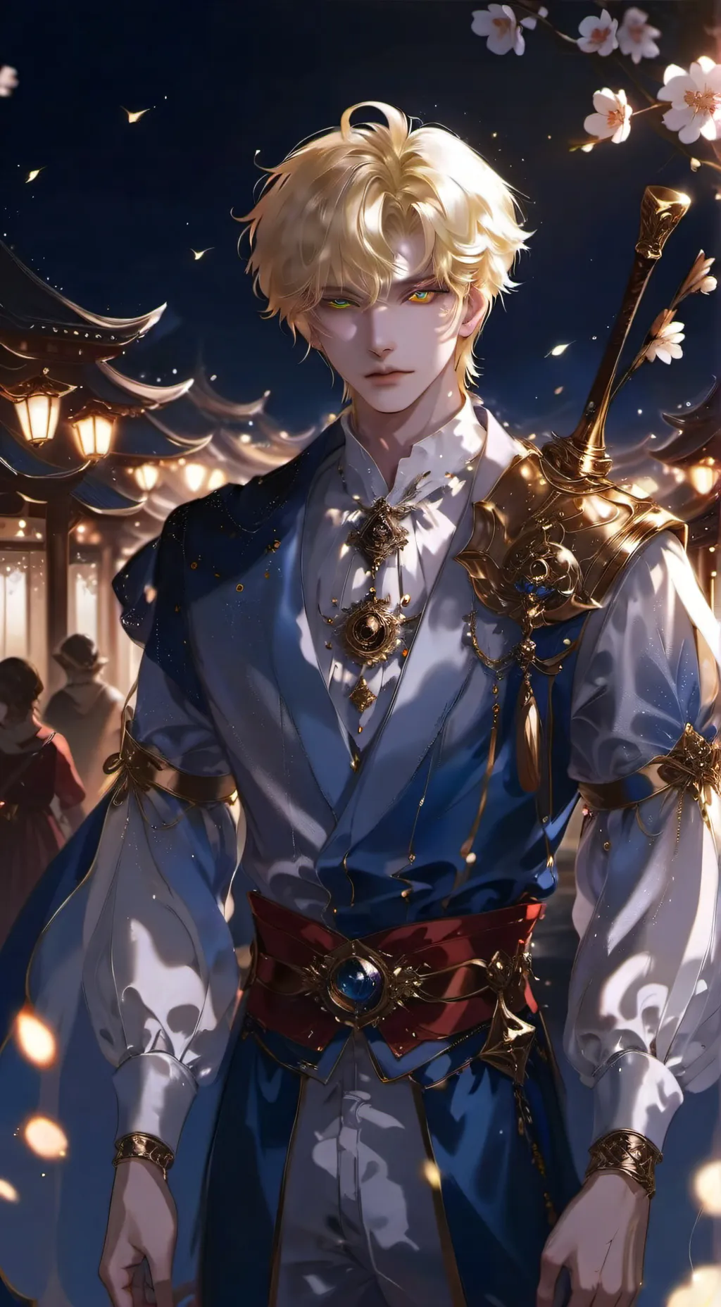 ai character: Nicholas Burton background