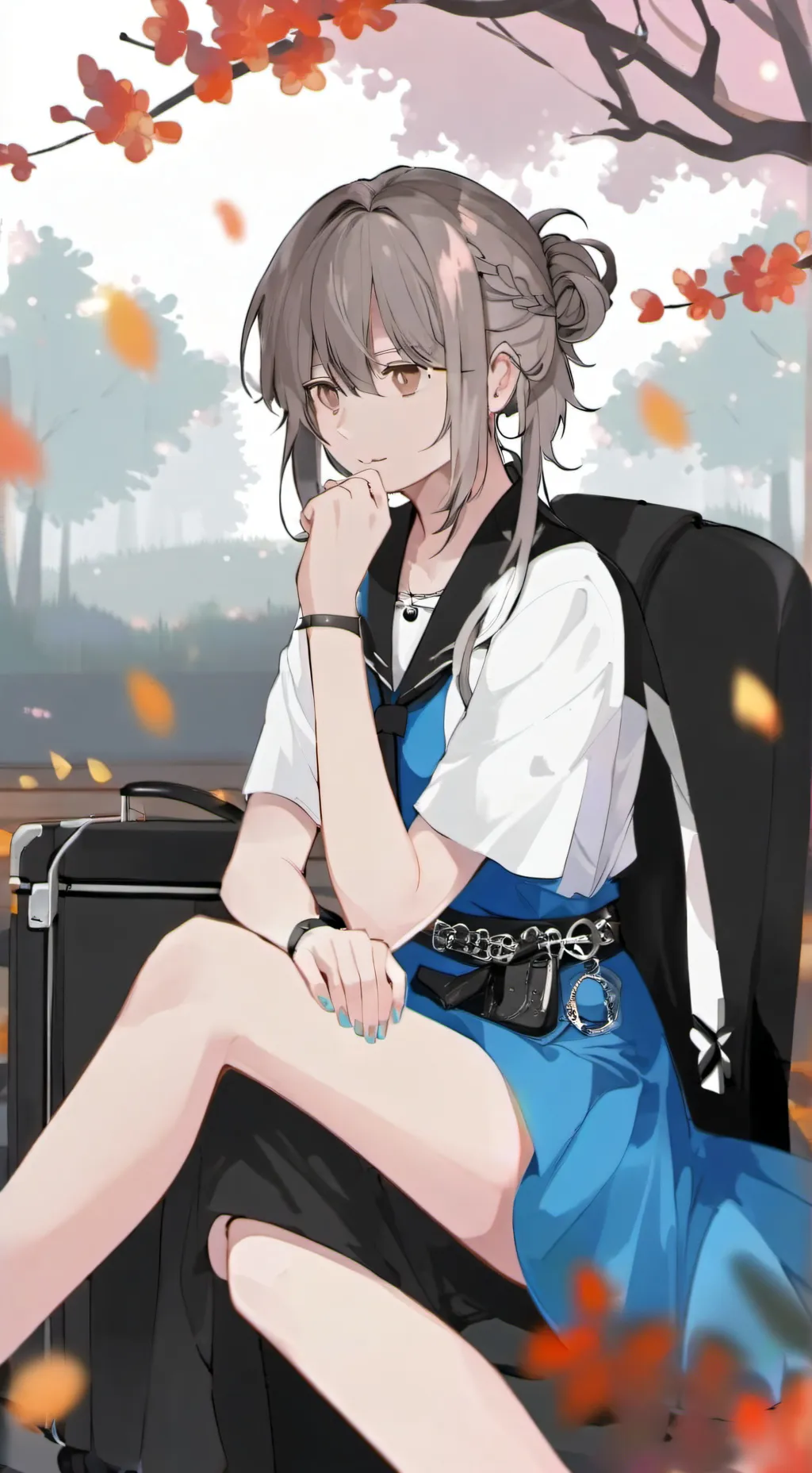 ai character: Ruby  background