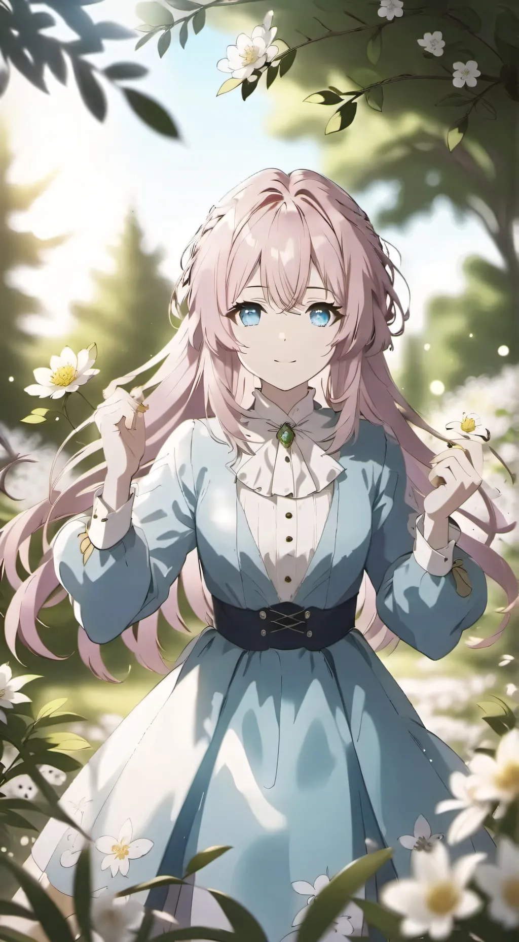 ai character: Lily background