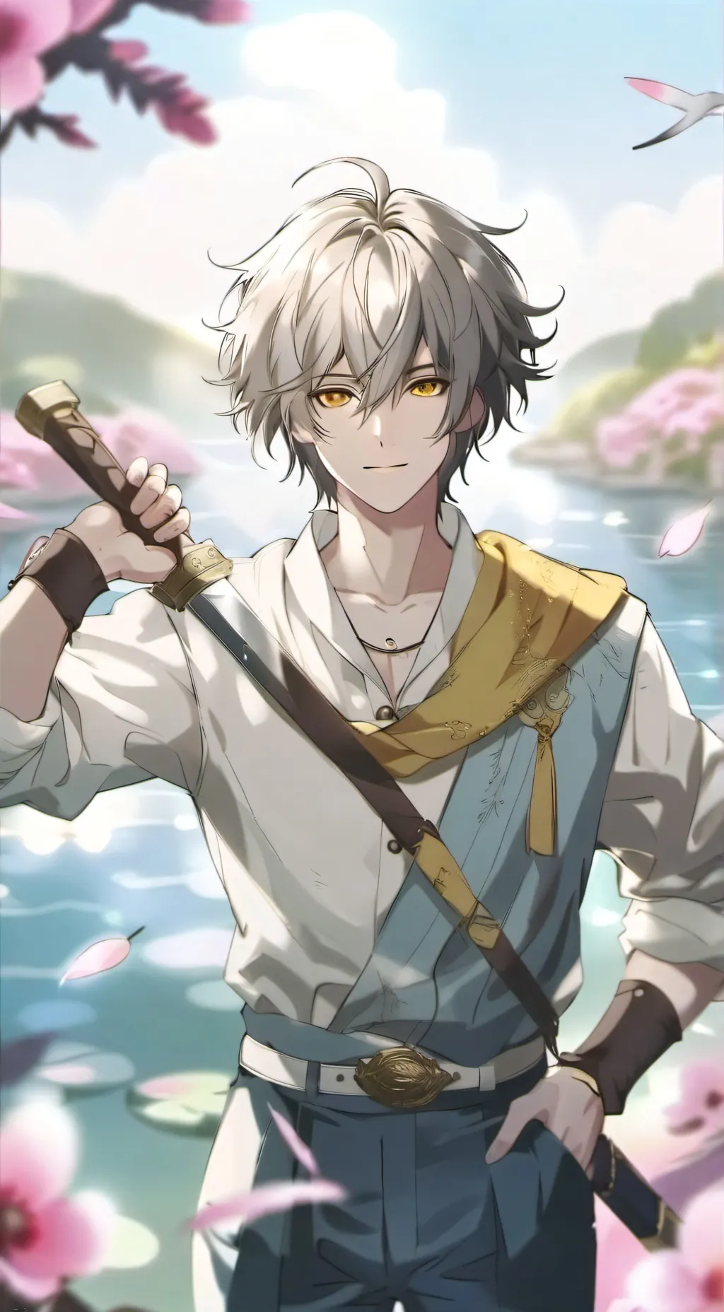 ai character: Kysumi Kyumiso  background