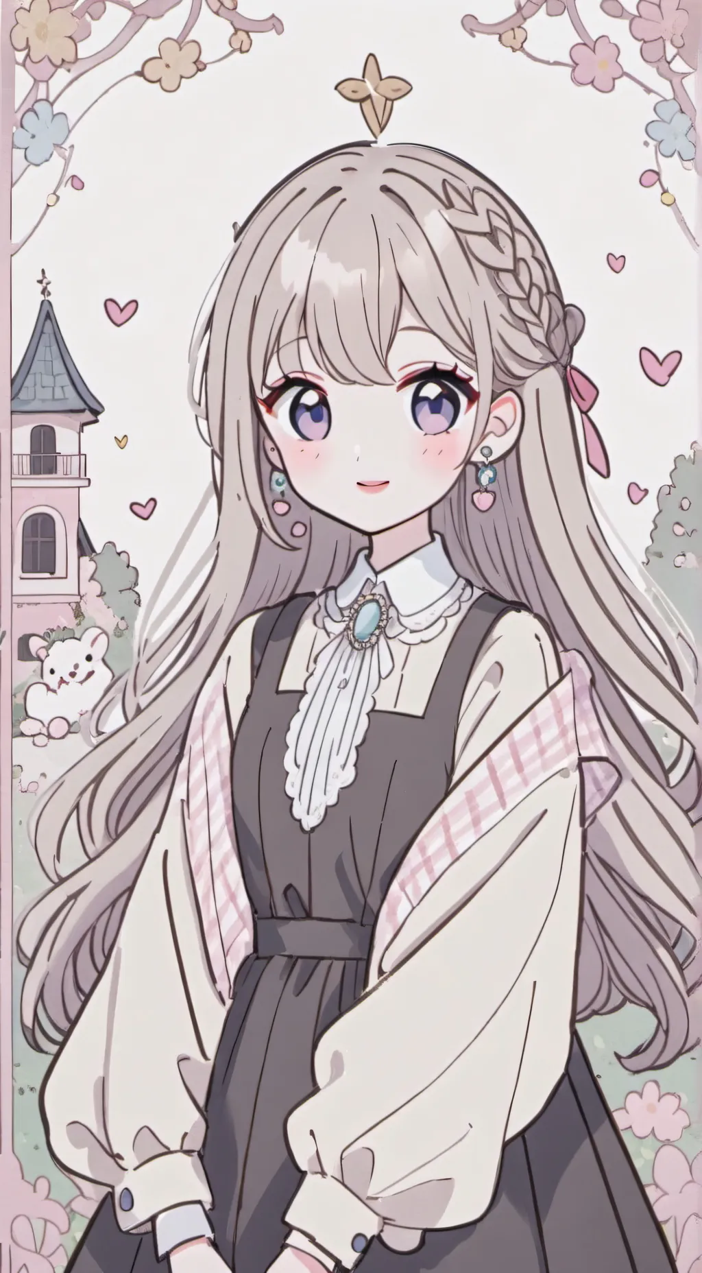 ai character: kny in u house background