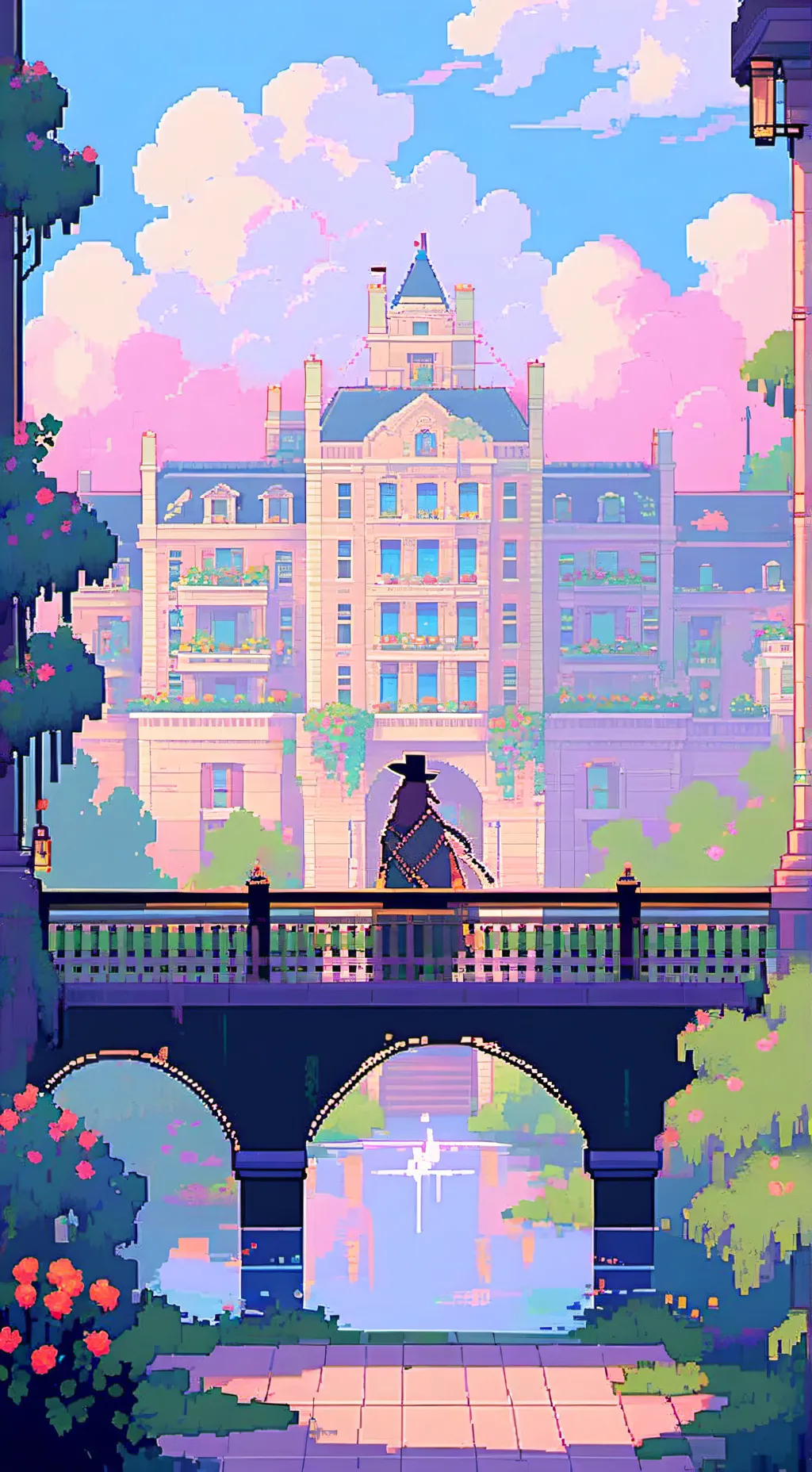 ai character: Hh when you died background