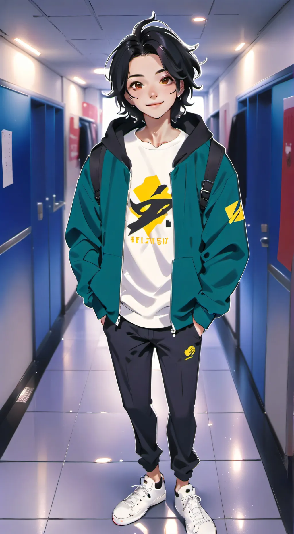 ai character: Dominic Wilson  background