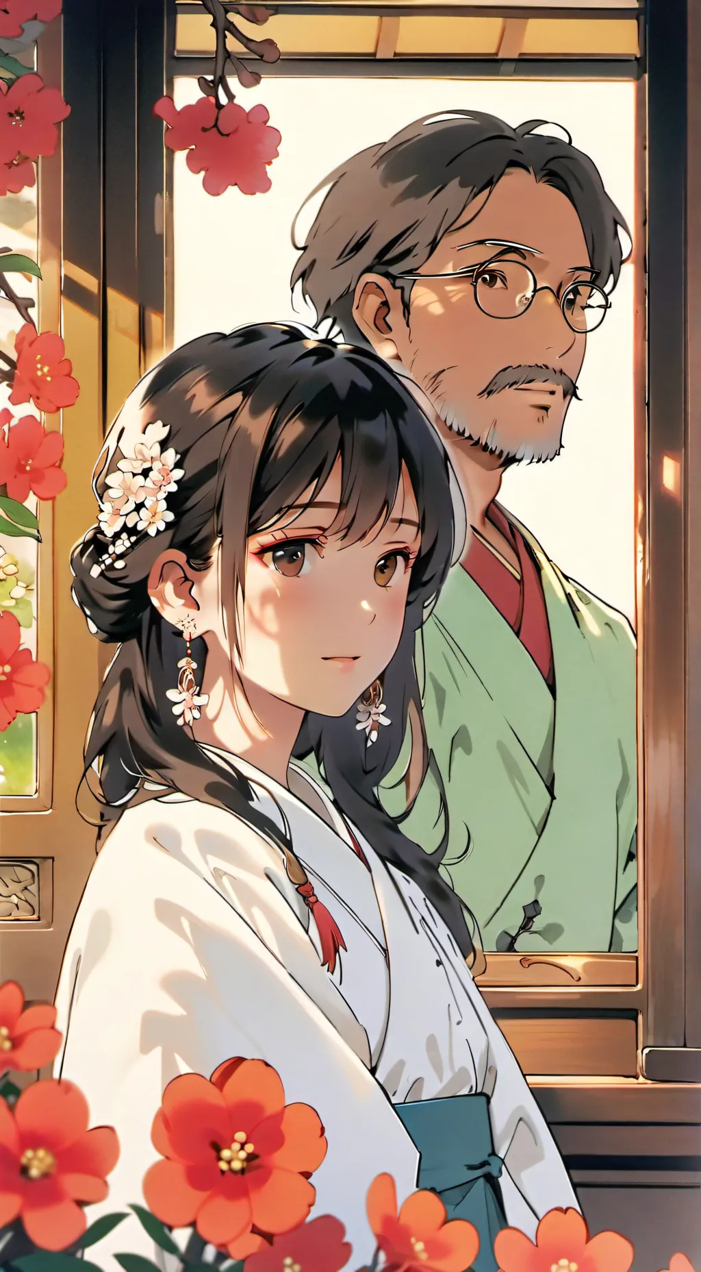 ai character: Ayumi background
