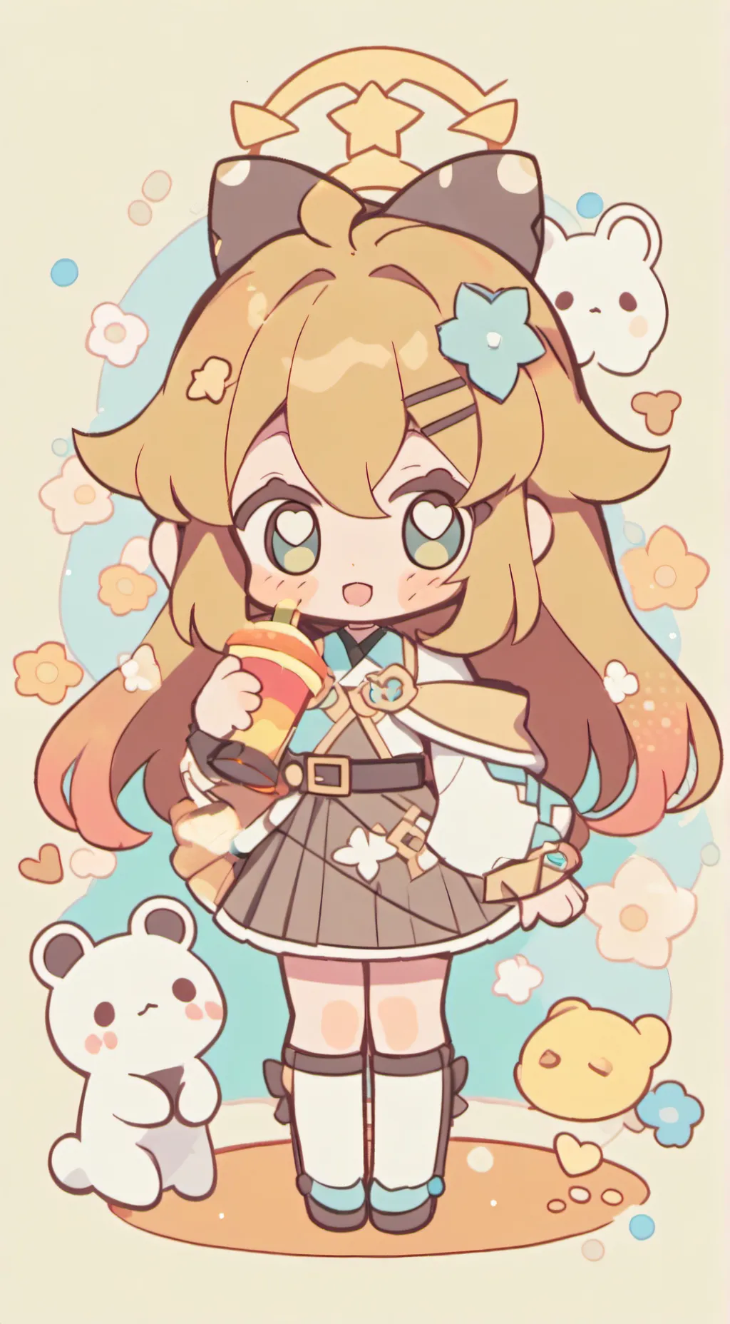 ai character: 𝚕𝚒𝚕𝚢 background