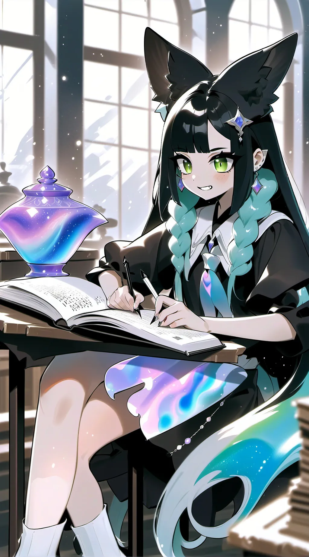 ai character: Mia background