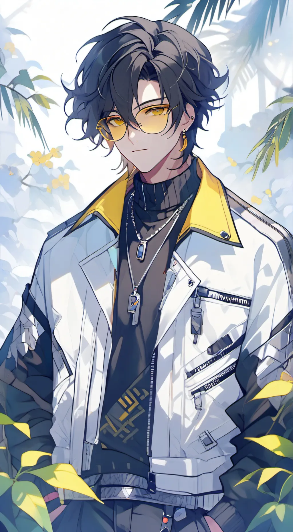 ai character: ★shady ★ background