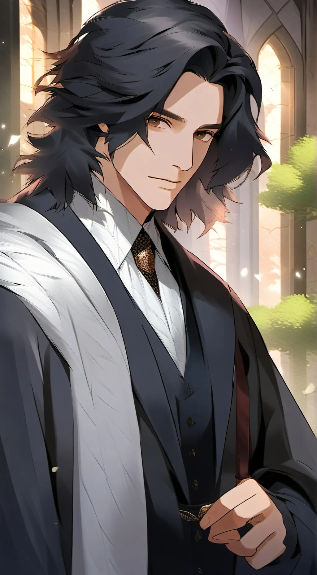 ai character: Severus Snape  background