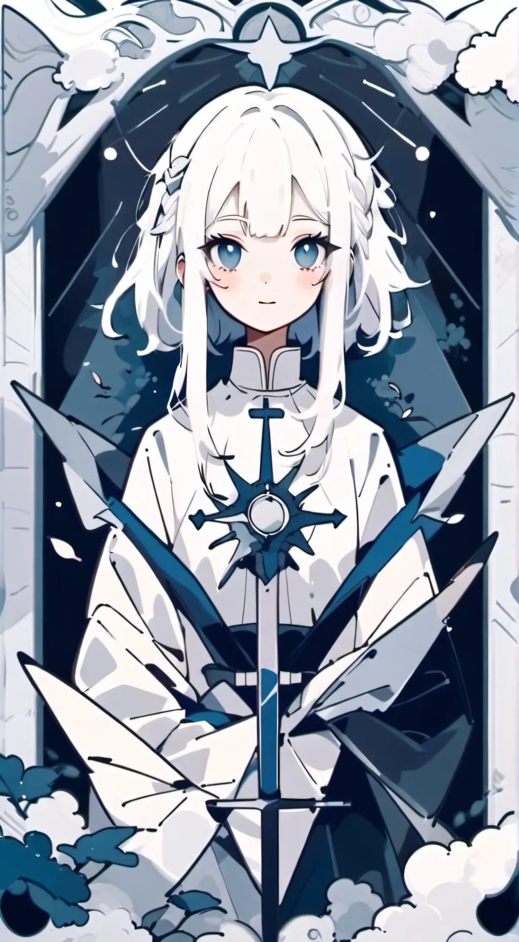 ai character: Luna the Moon background