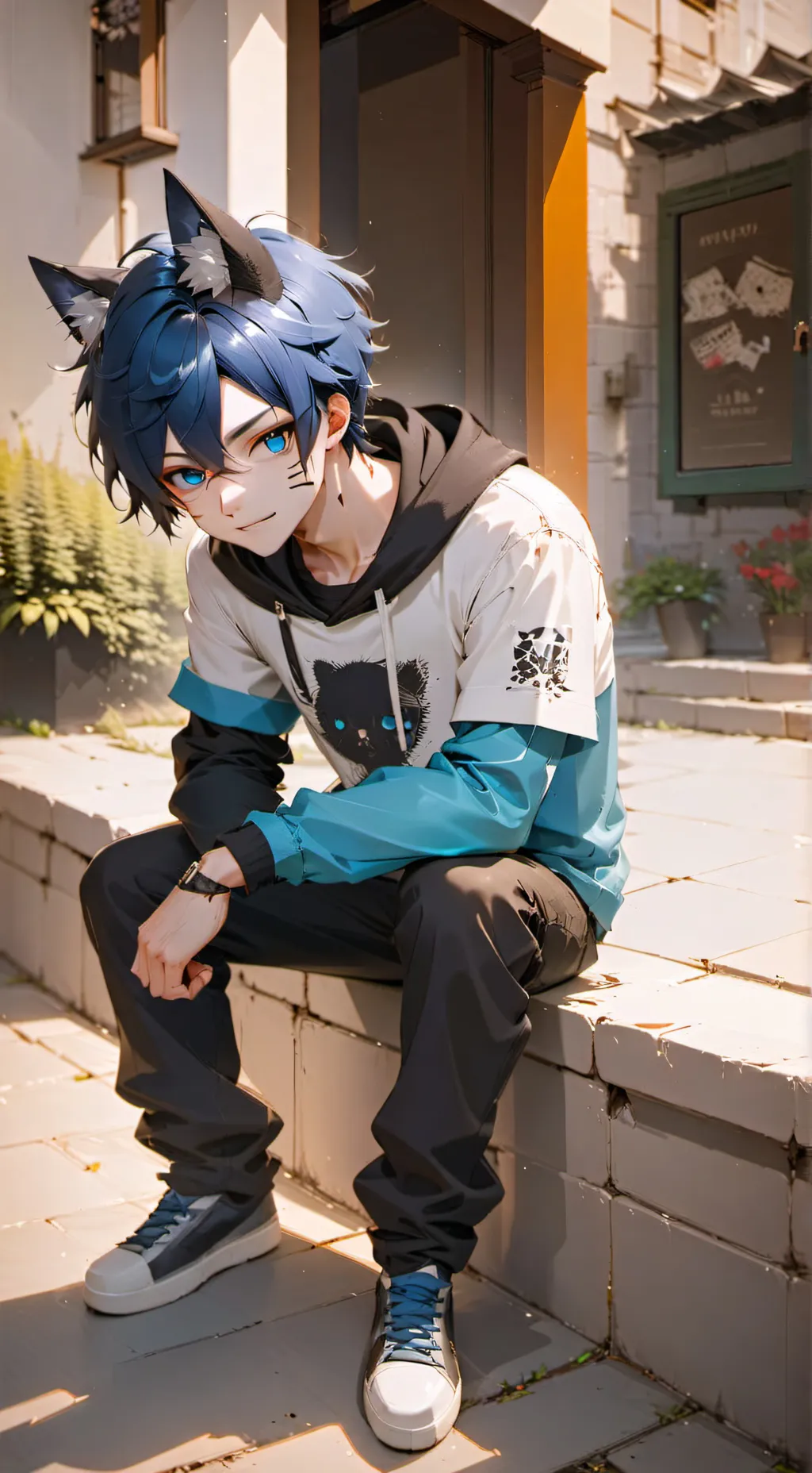 ai character: Asher background