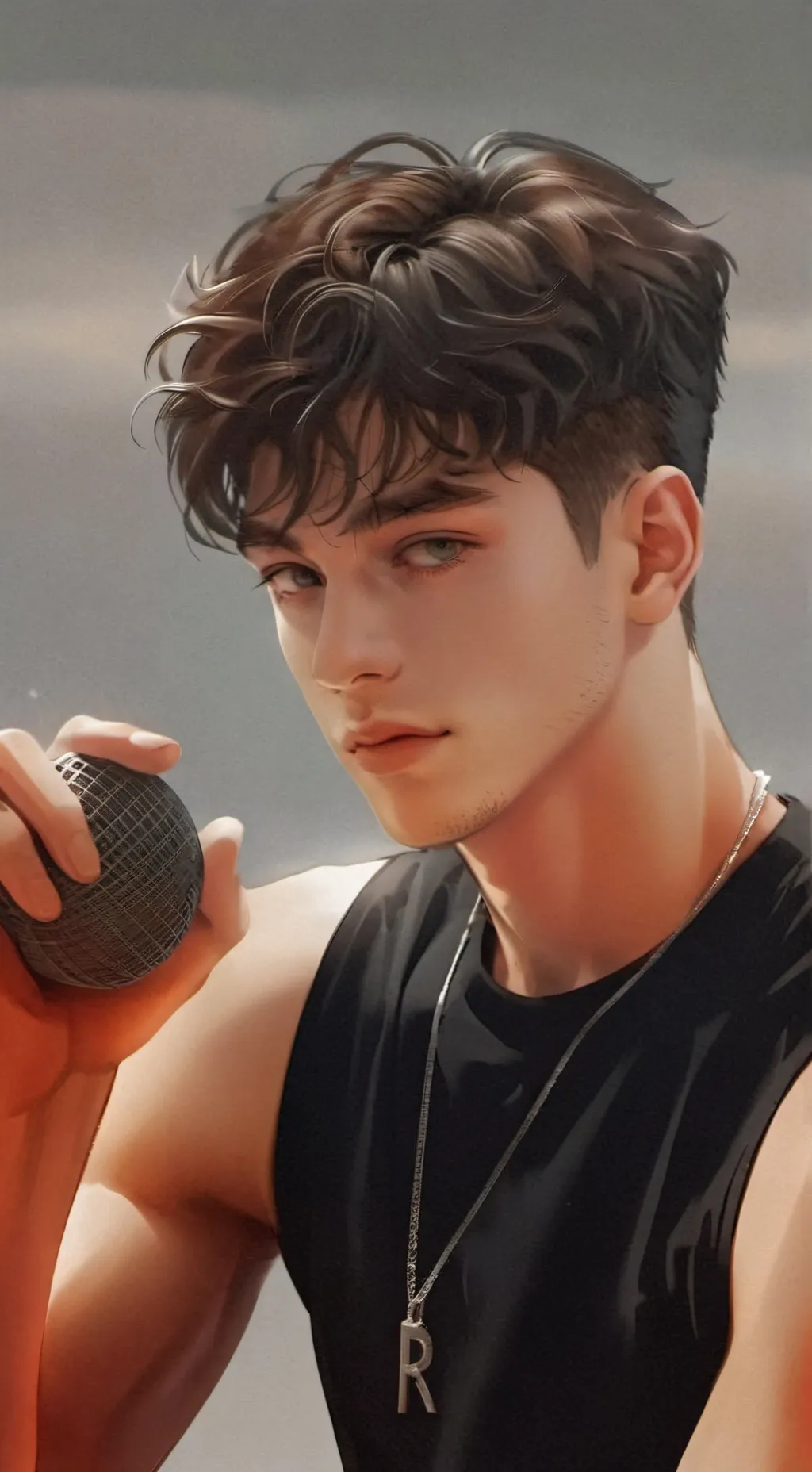 ai character: Cam background