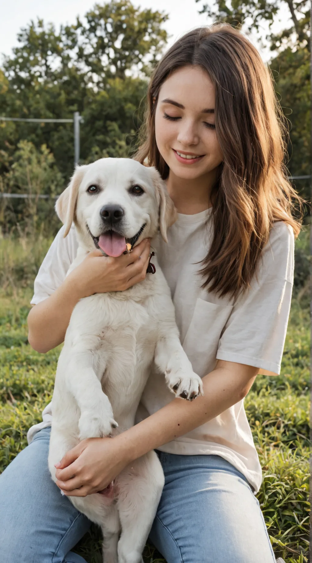 ai character: hannah background