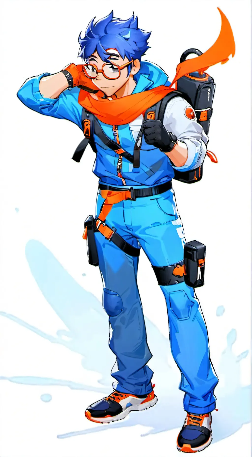 ai character: Nicky Parlouzer background