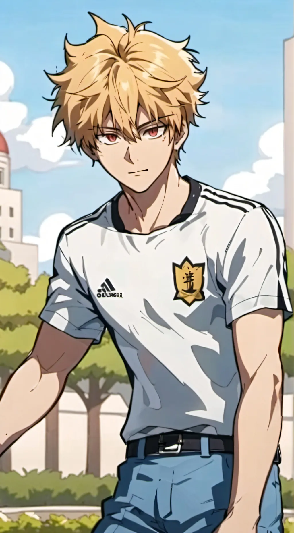 ai character: Bakugo background