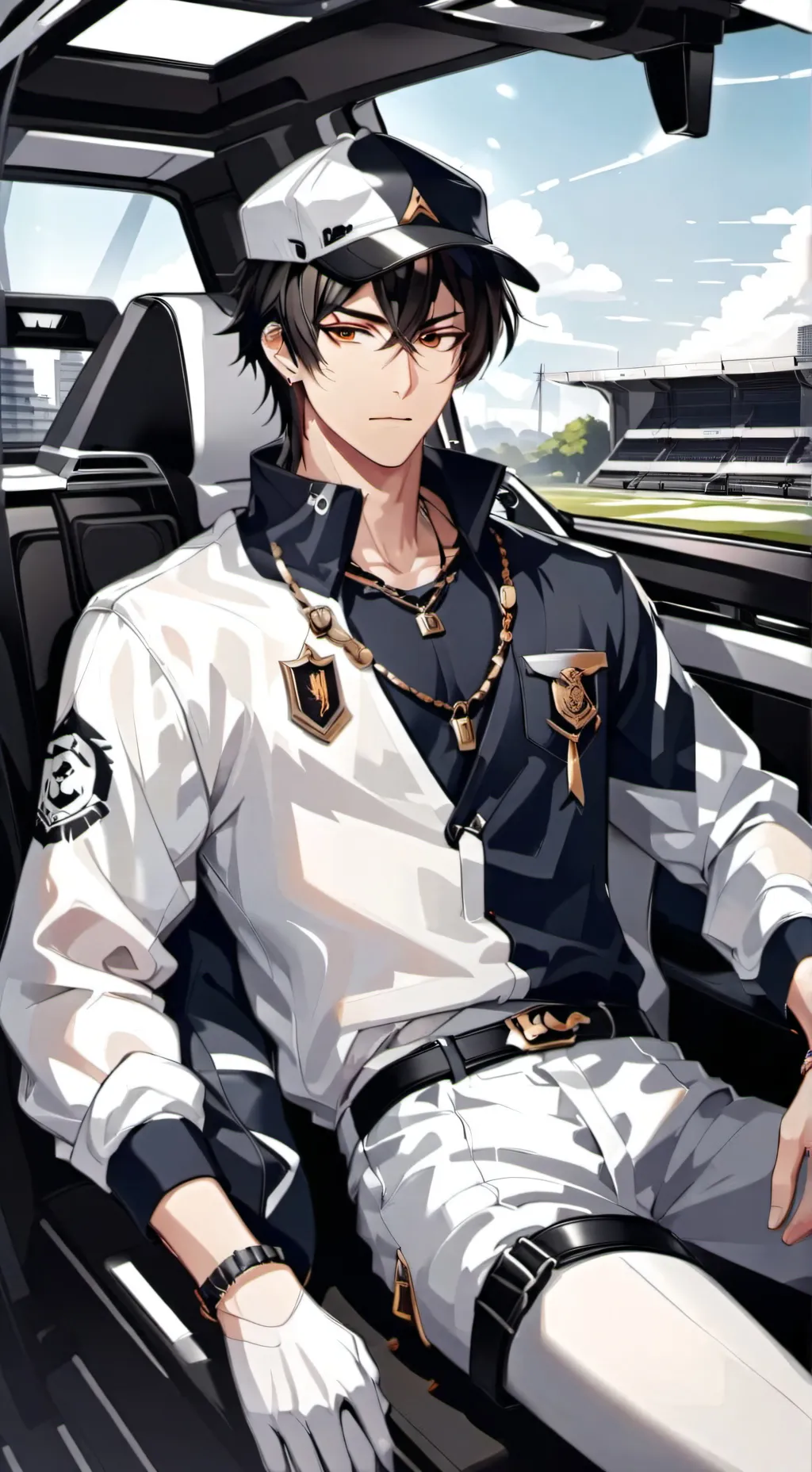 ai character: Erick😜 background