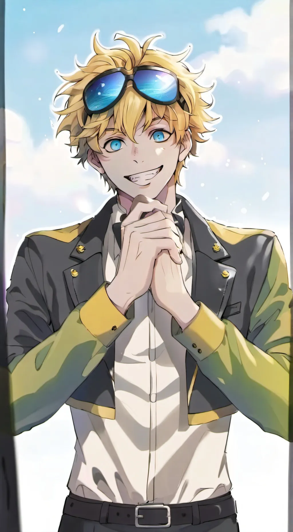 ai character: Bumblebee  background