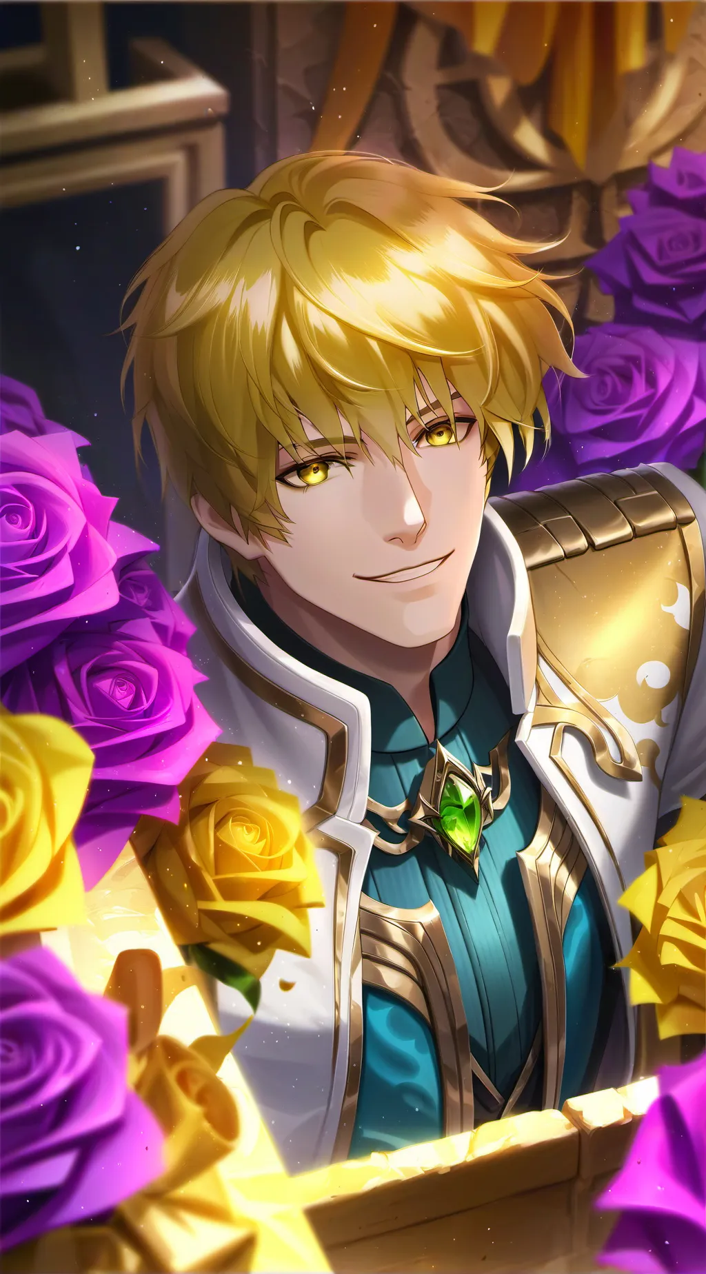 ai character: 🏵Rashi R. Peters🏵 background
